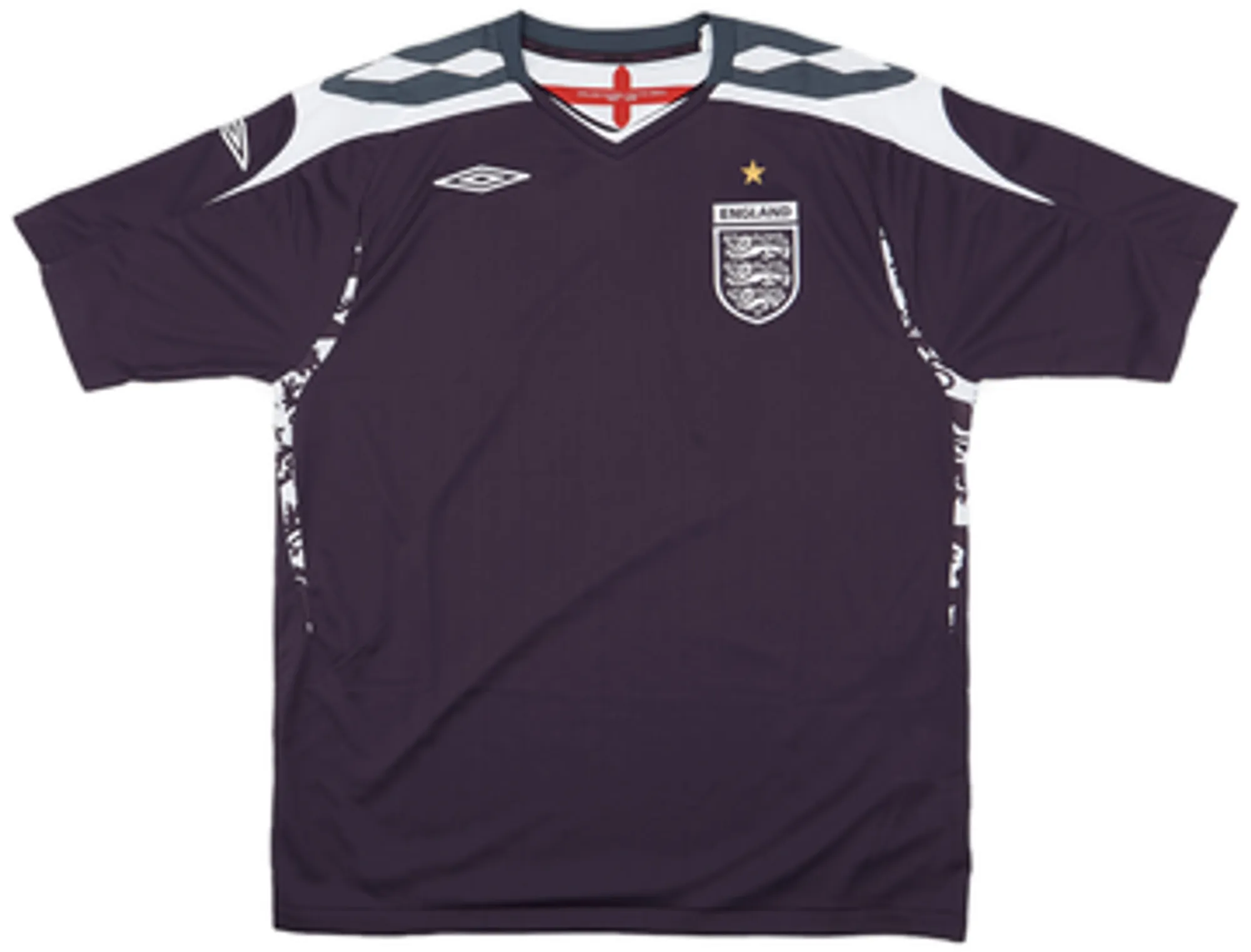 2007-09 England GK S/S ShirtEL
