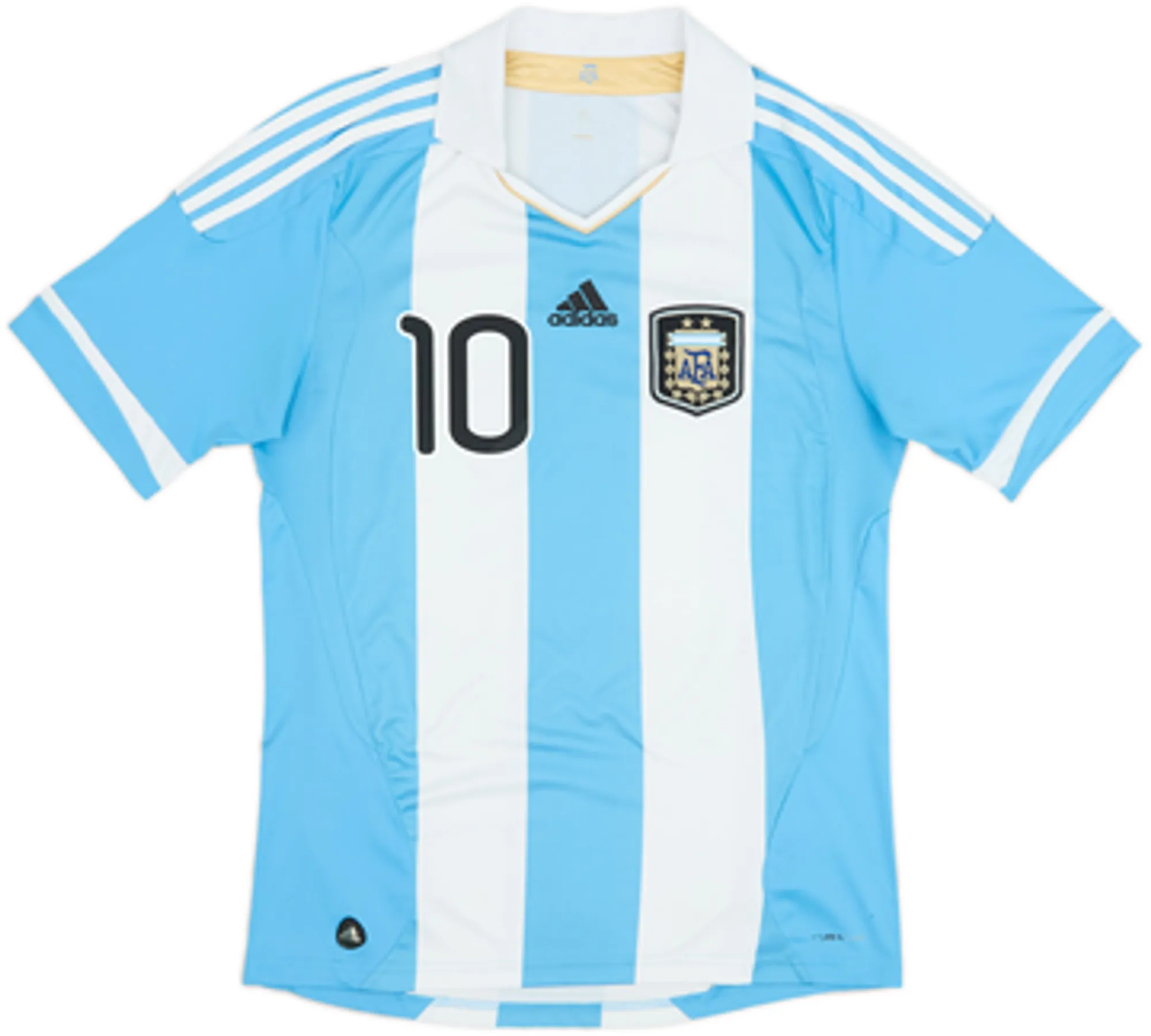 2011-13 Argentina Home Shirt Messi #10 - 6/10 - (L)
