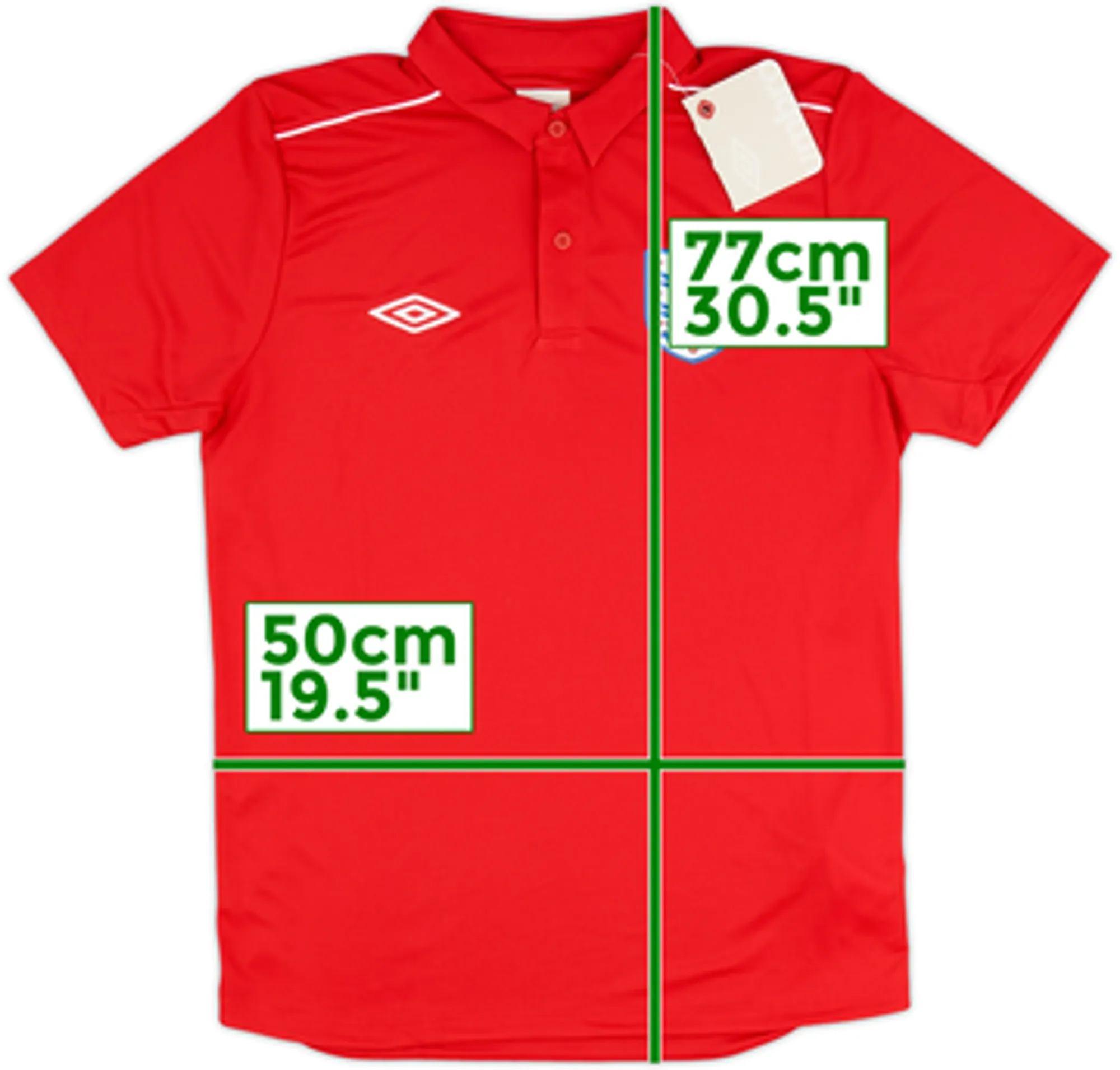 2009-10 England Umbro Polo Shirt (M)