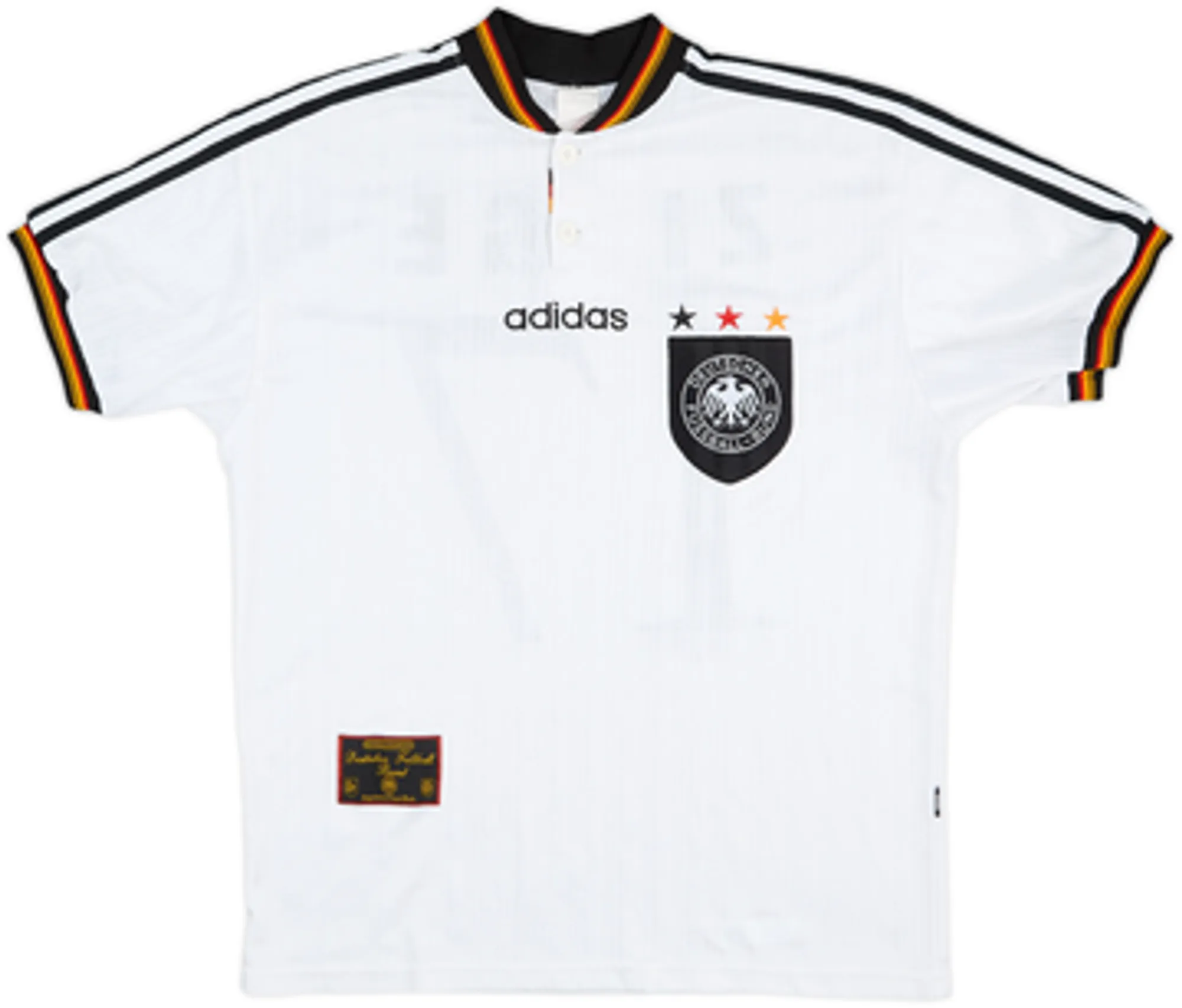 1996-98 Germany Home Shirt Ziege #17 - 6/10 - (M)