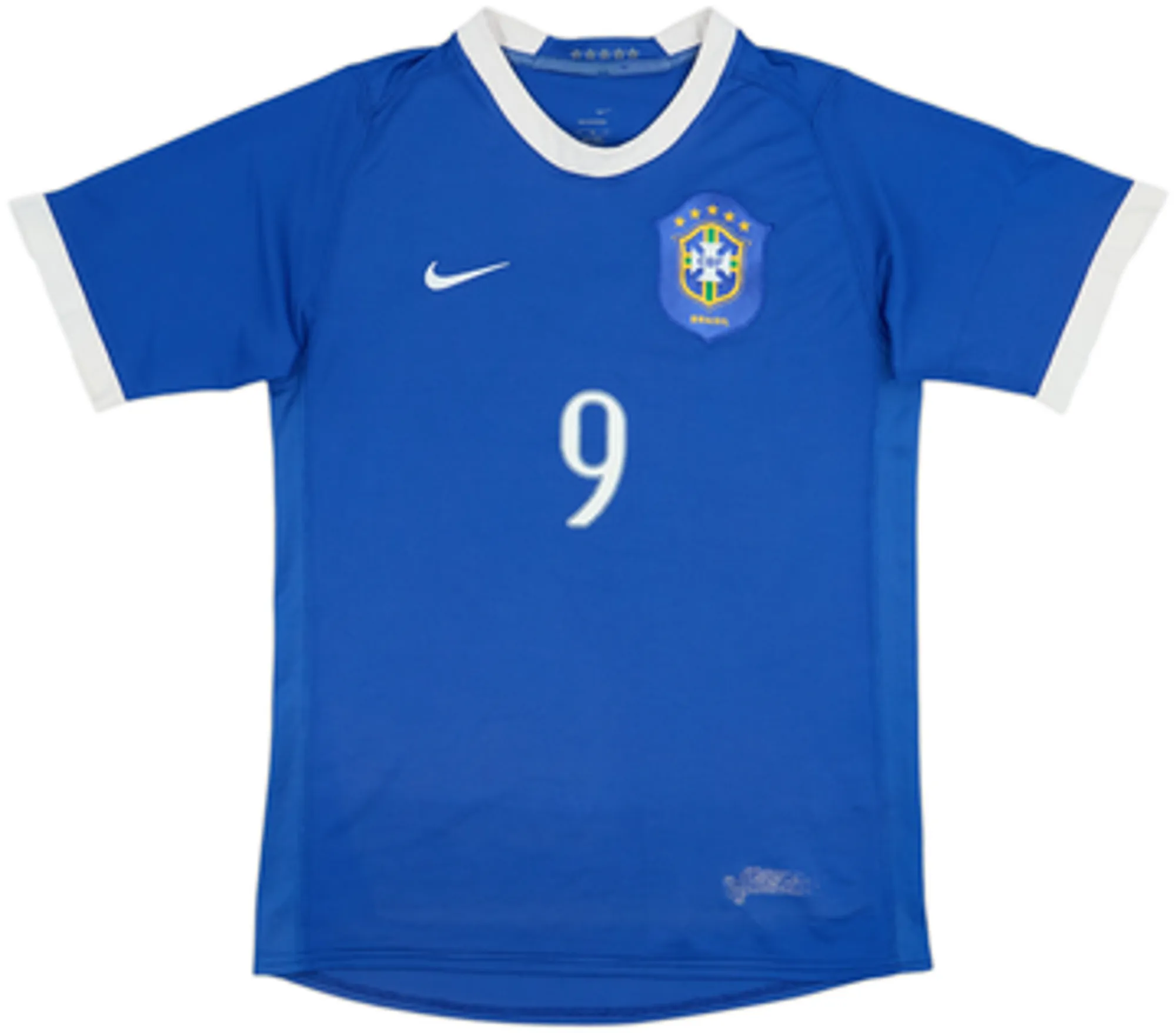 2006-07 Brazil Away Shirt Ronaldo #9 - 5/10 - (S)