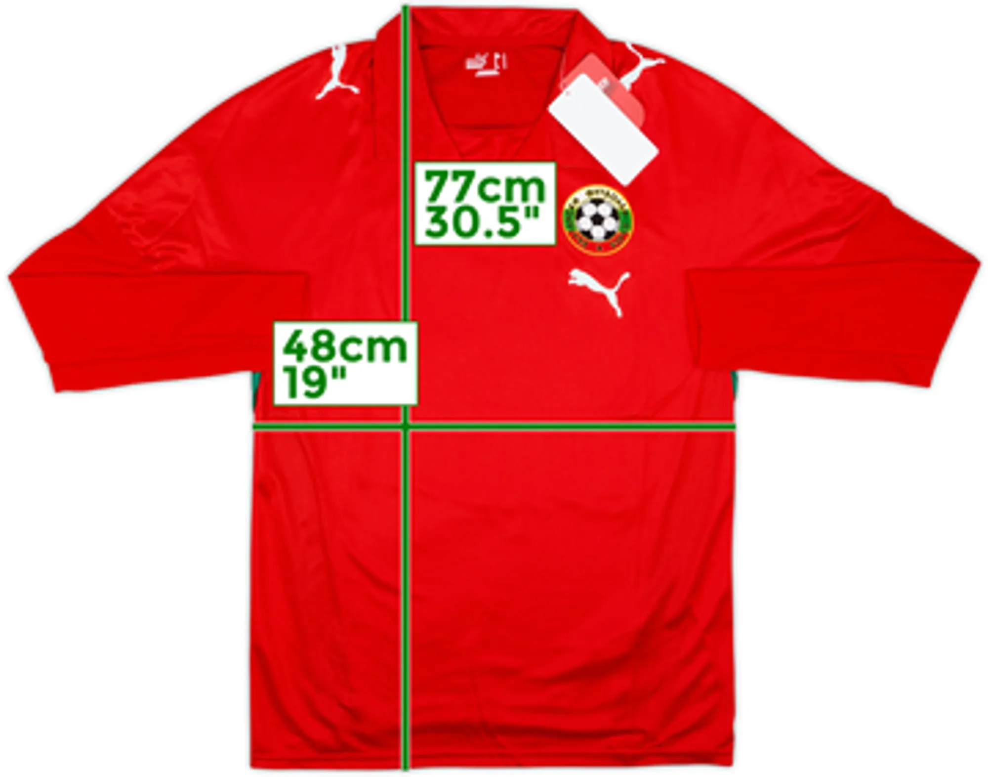 2008-10 Bulgaria Away L/S Shirt (L)