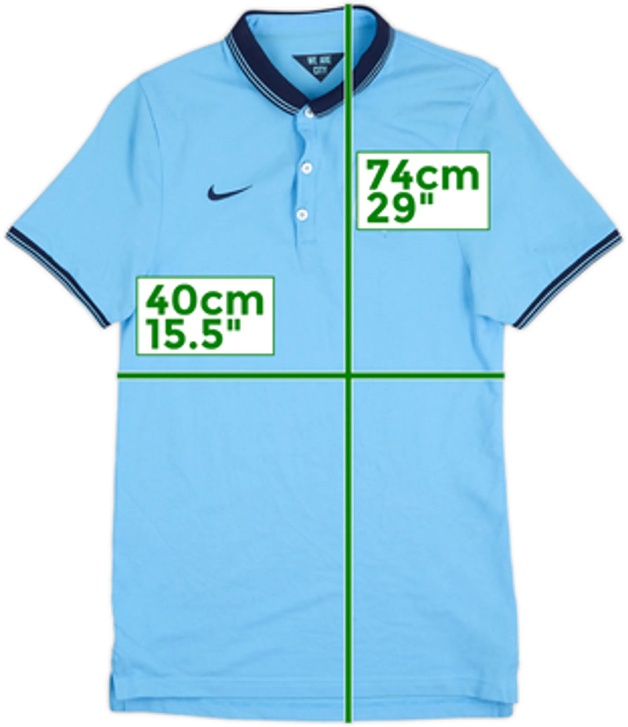 2014-15 Manchester City Polo Shirt - 8/10 - (S)