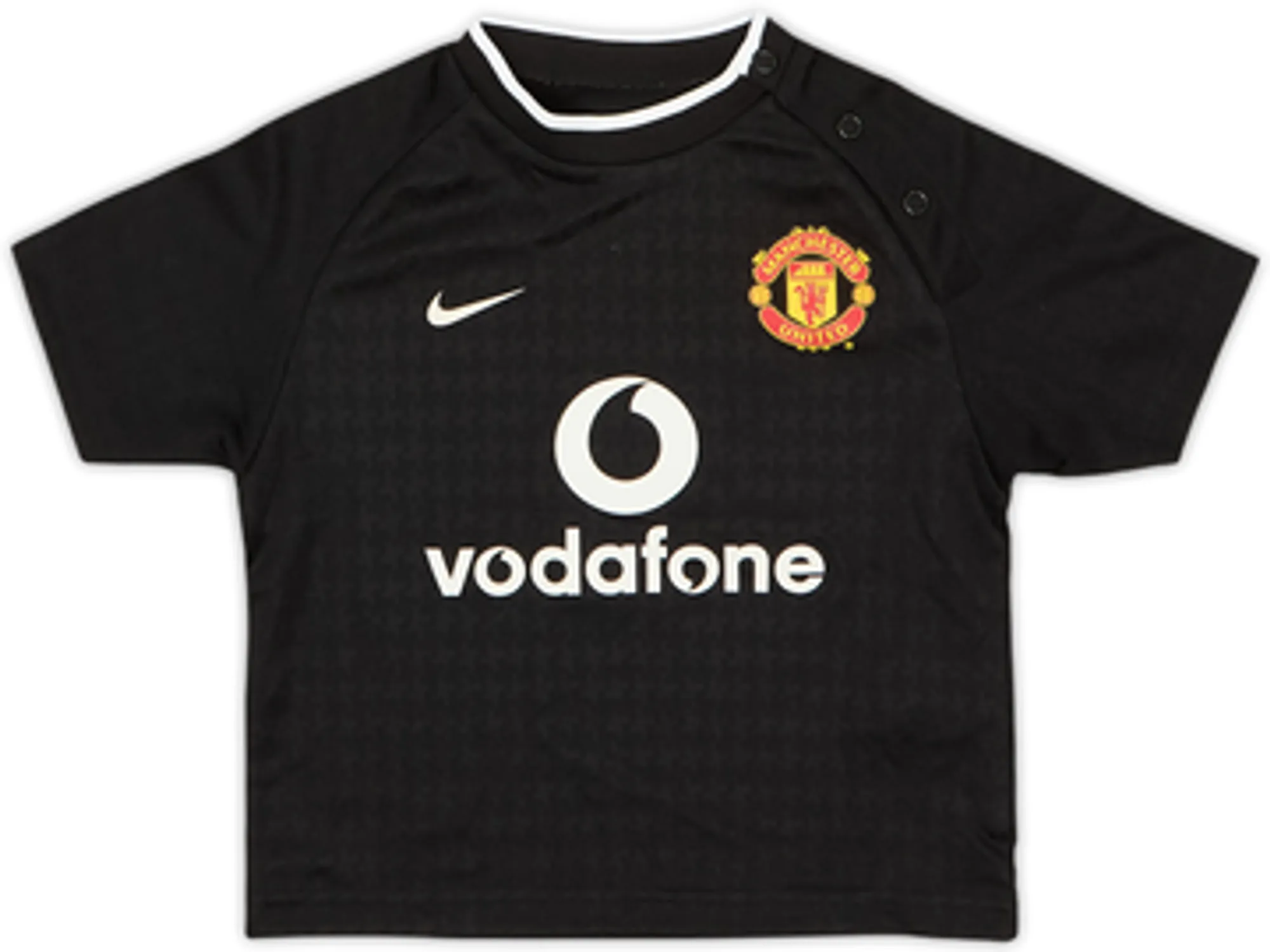 2003-05 Manchester United Away Shirt and Shorts - 10/10 - (9-12 Months)