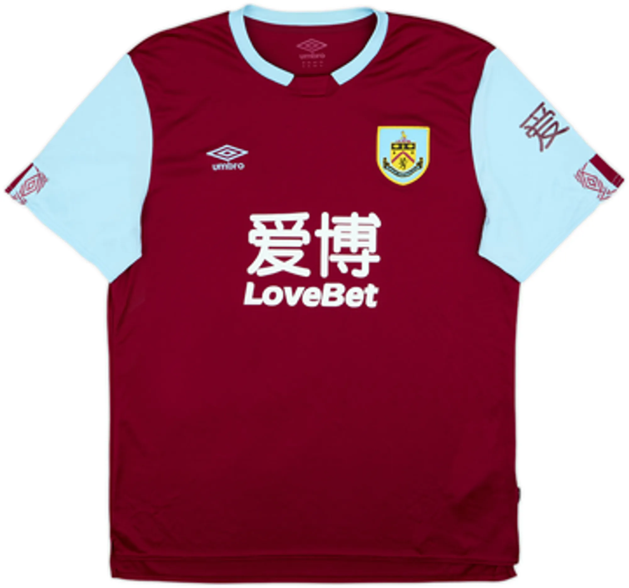 2019-20 Burnley Home Shirt Barnes #10 - 8/10 - (L)