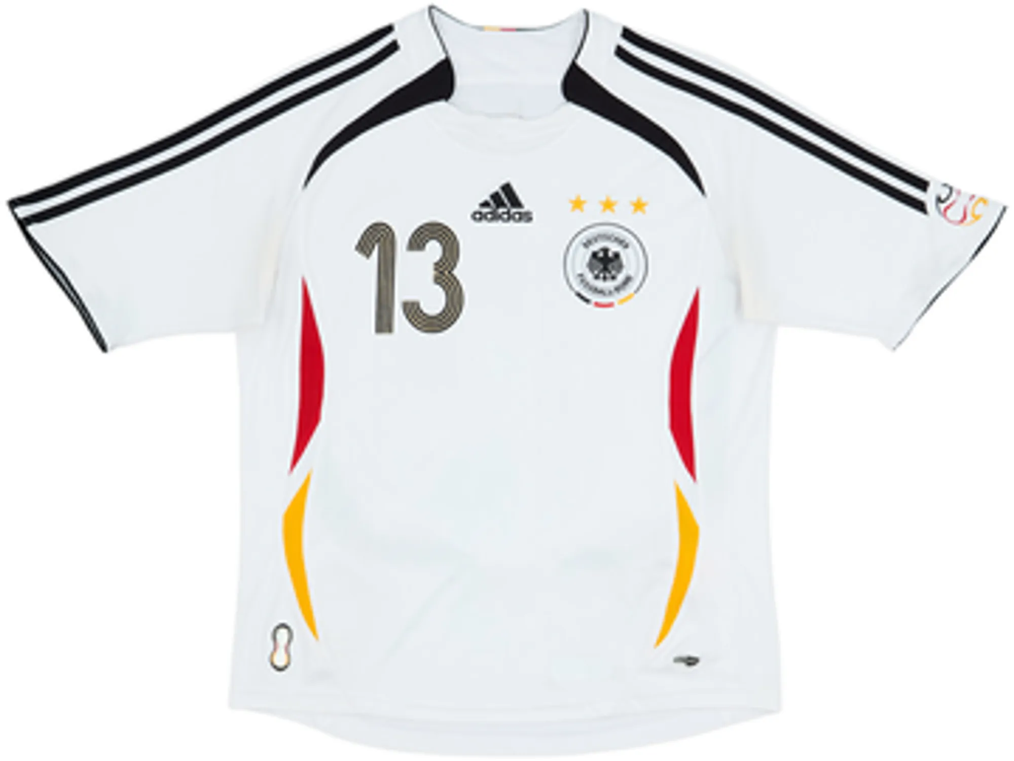 2005-07 Germany Home Shirt Ballack #13 - 4/10 - (L.Boys)