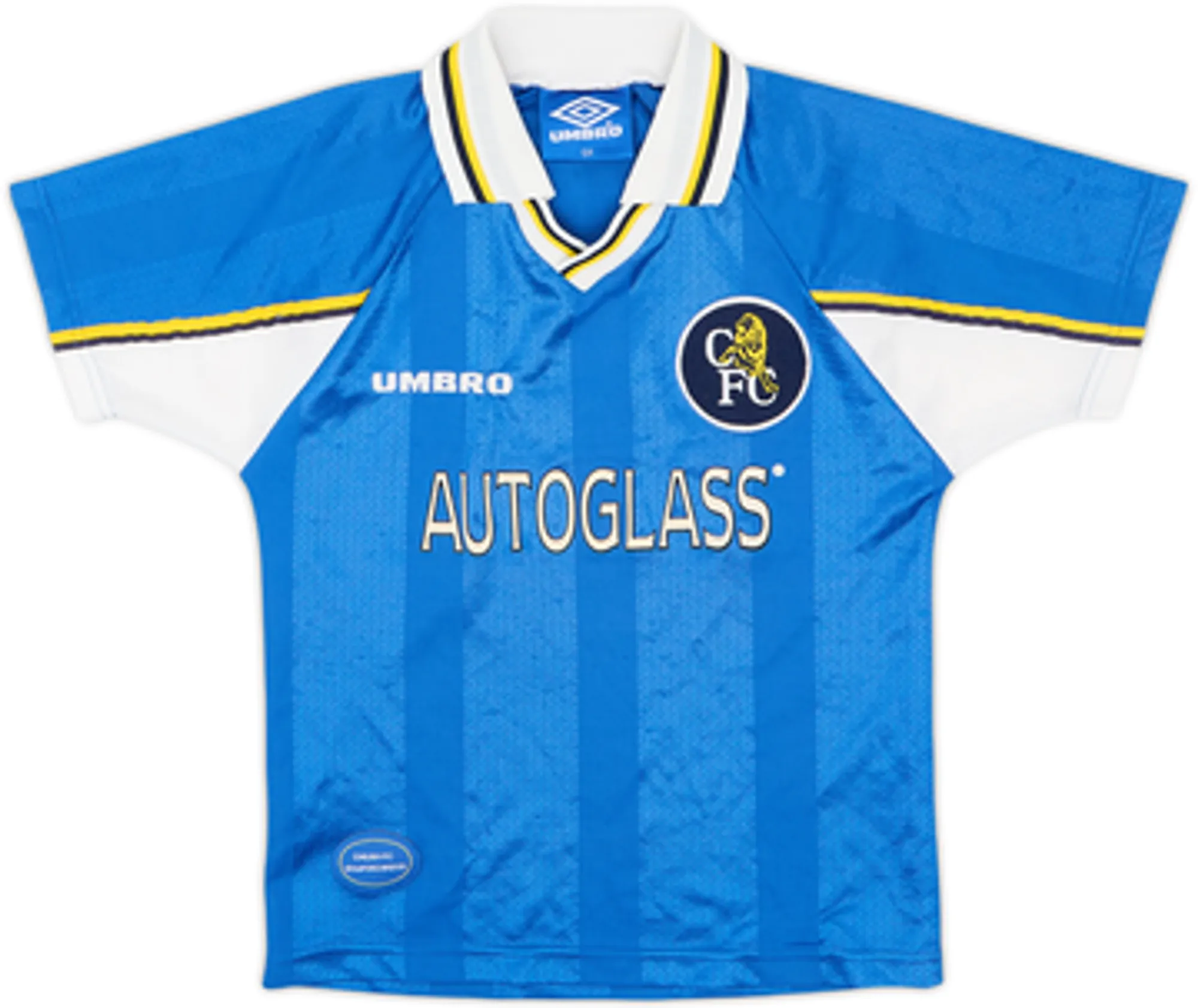 1997-99 Chelsea Home Shirt & Shorts - 8/10 - (S.Boys)