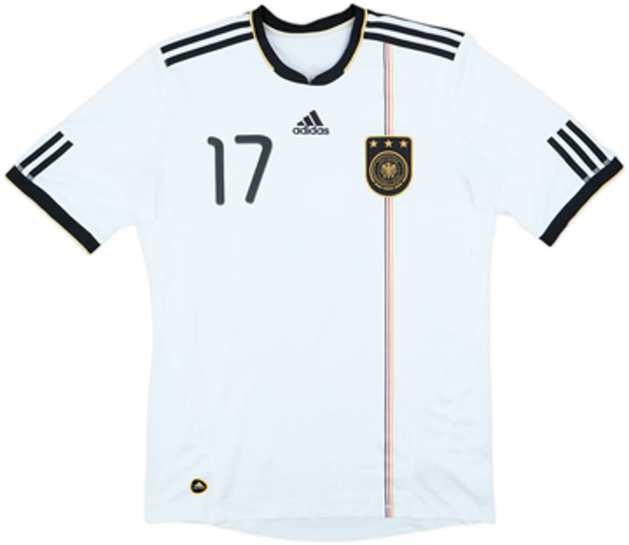 2010-11 Germany Home Shirt Mertesacker #17 - 6/10 - (M)