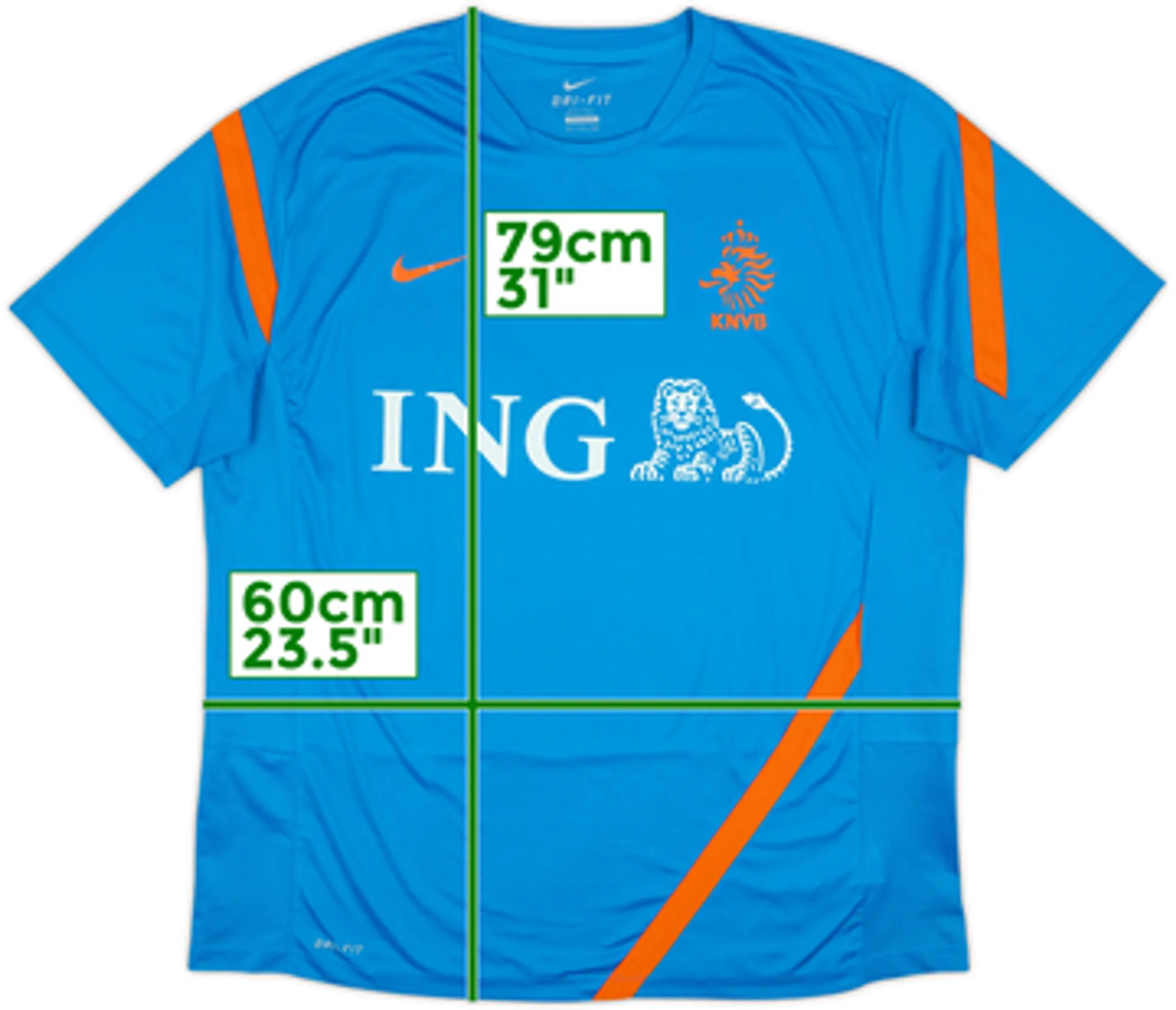 2012-13 Netherlands Nike Training Shirt - 10/10 - (L)