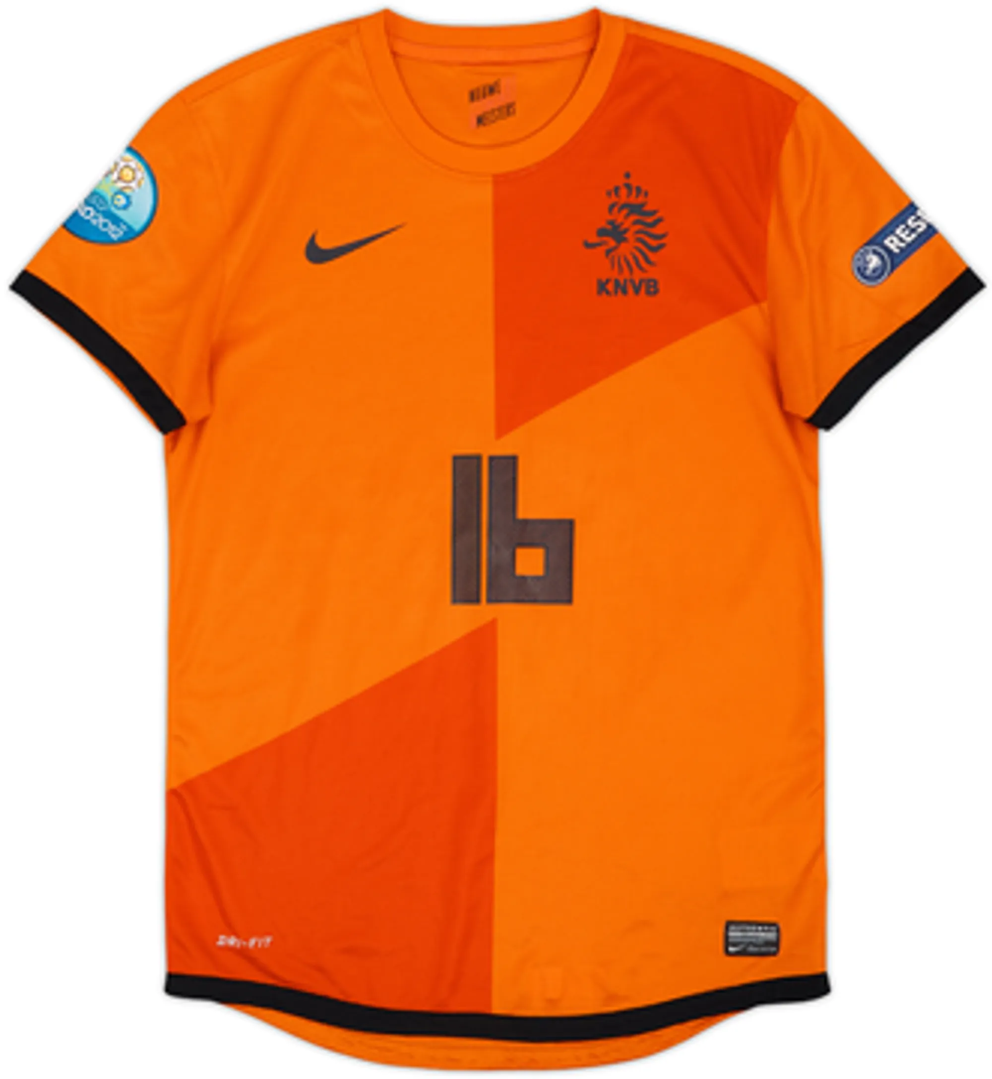 2012-13 Netherlands Home Shirt v. Persie #16 - 7/10 - (Women's S)