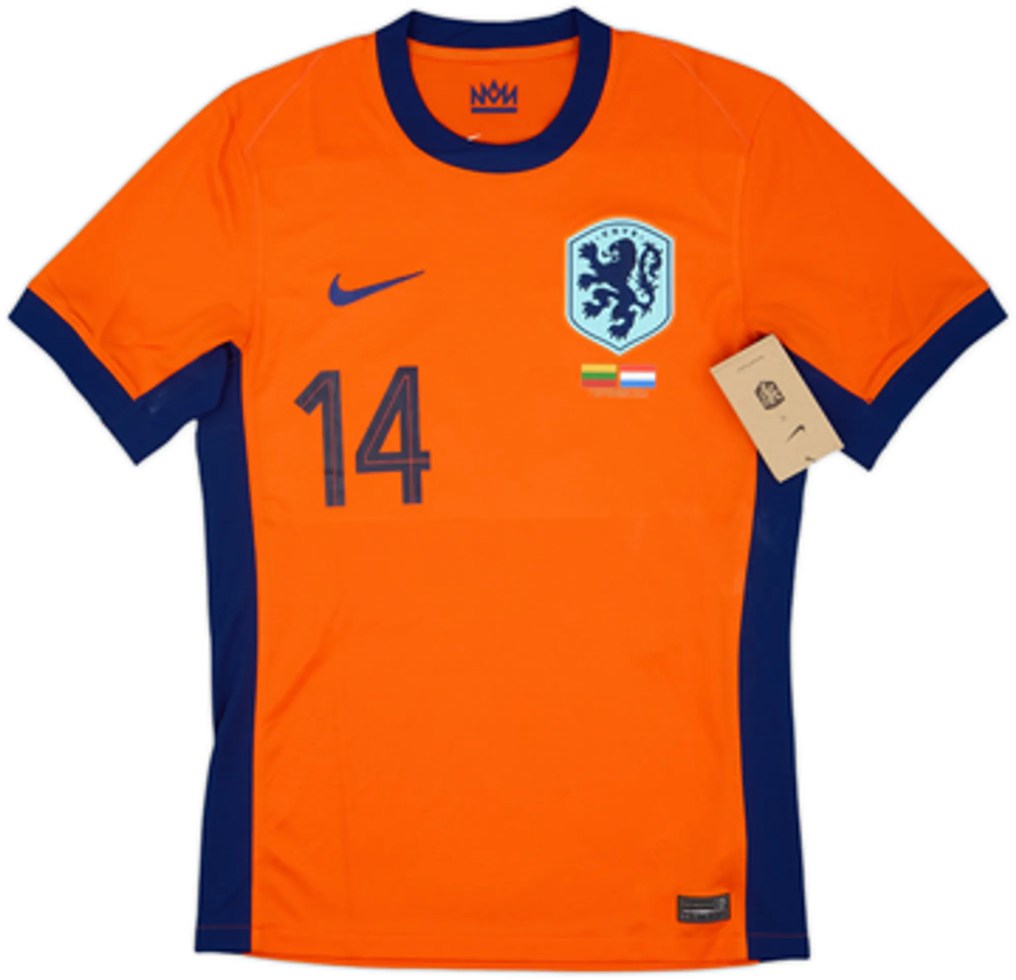 2024-25 Netherlands Home Shirt Reijnders #14 (S)