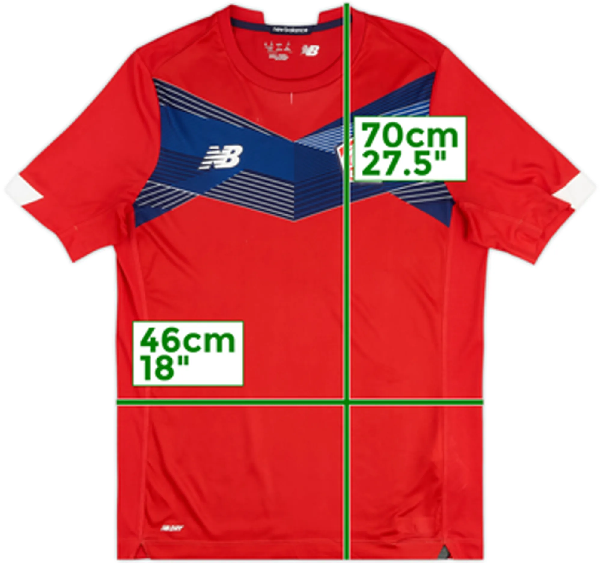 2020-21 Lille Home Shirt - 7/10 - (S)