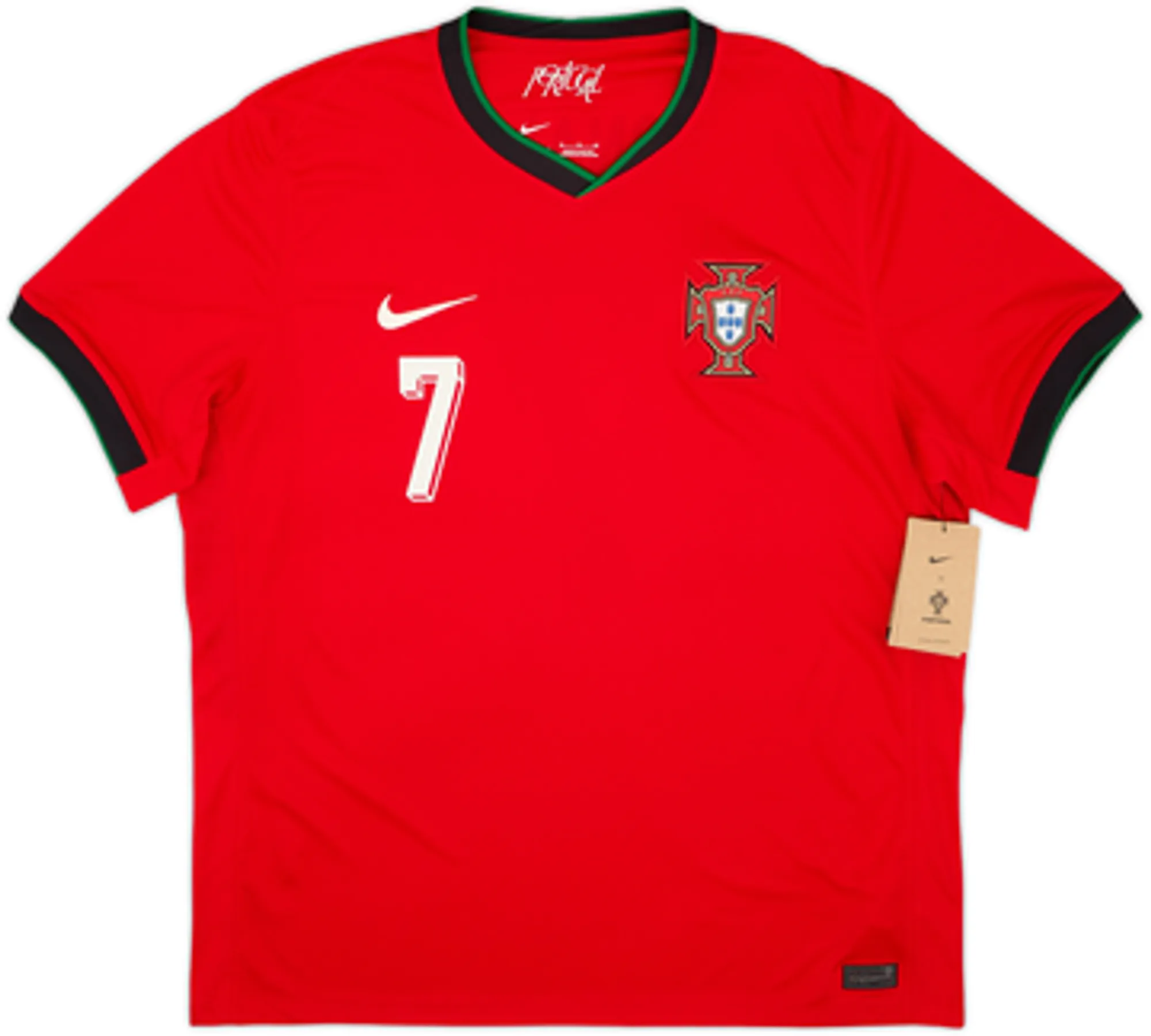 2024-25 Portugal Home Shirt Ronaldo #7 (M)
