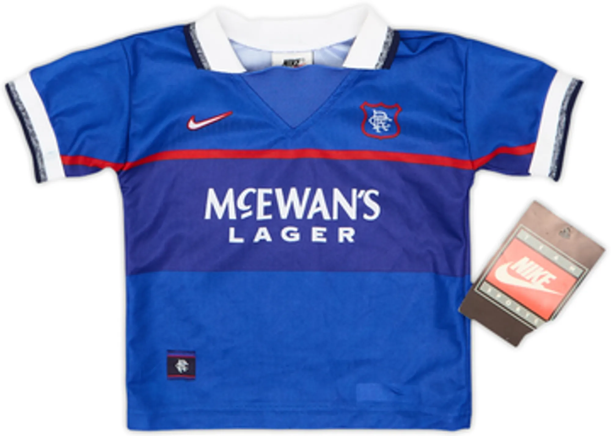 1997-99 Rangers Home Shirt & Shorts (18-24 Months)