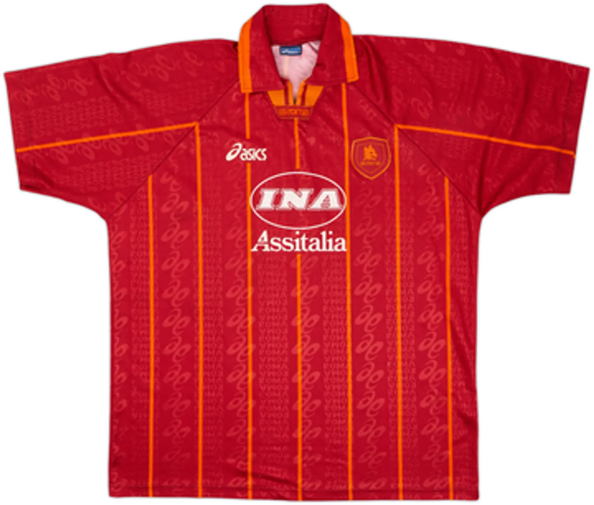 1996-97 Roma Home Shirt & Shorts - 8/10 - (XL)