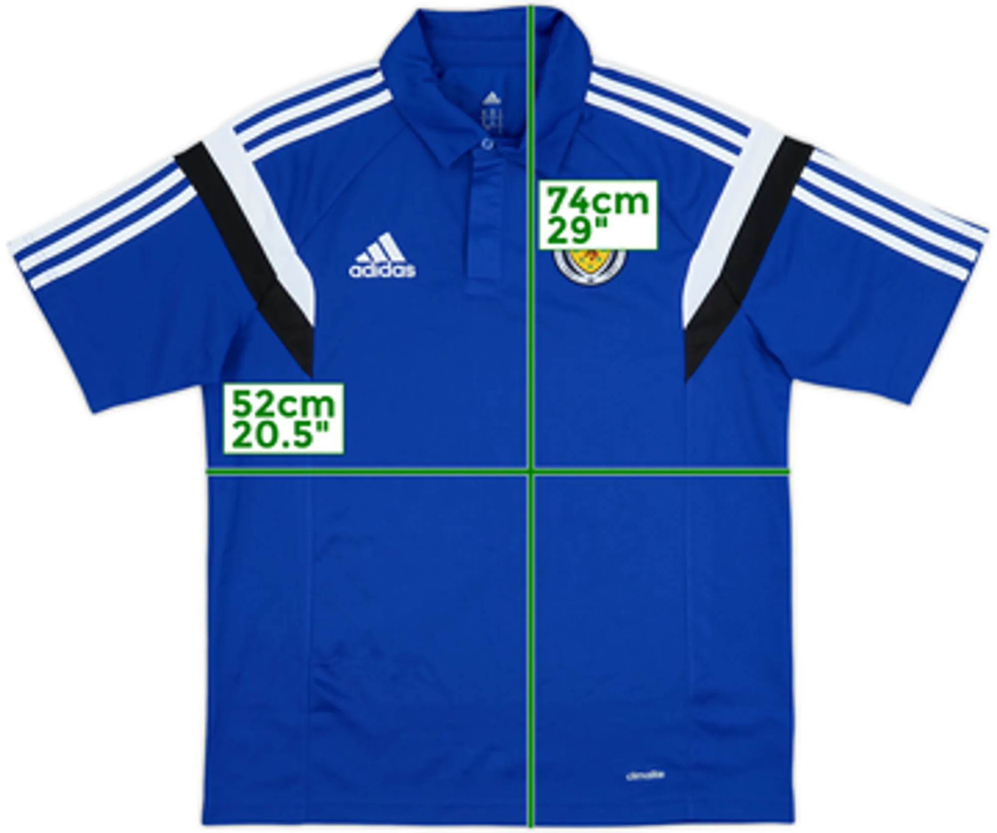 2015-16 Scotland adidas Polo Shirt - 10/10 - (L)