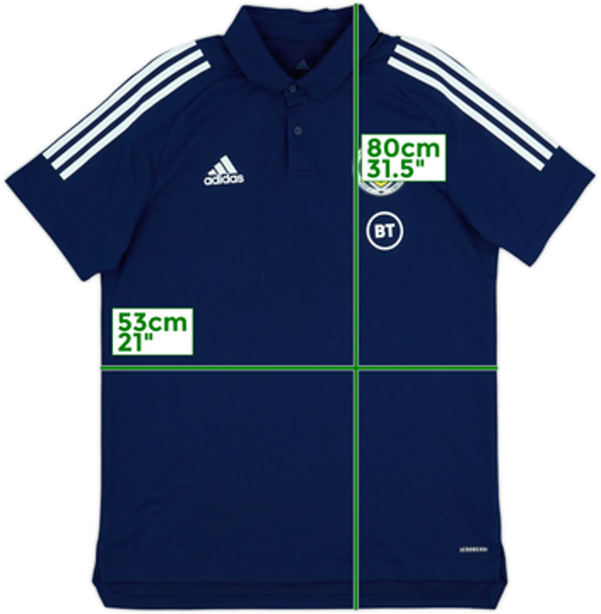 2019-20 Scotland adidas Polo Shirt - 6/10 - (L)