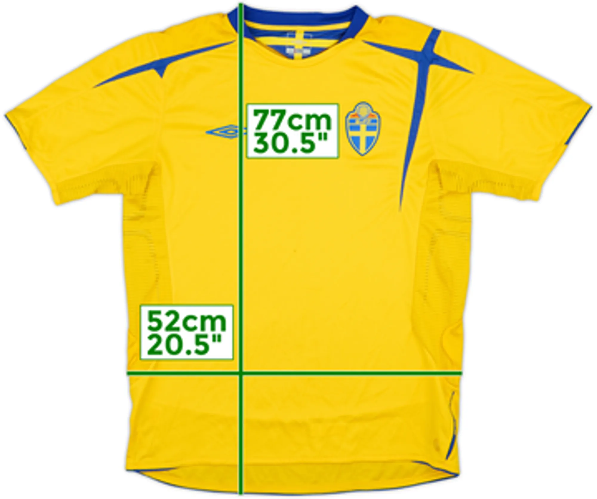 2005-06 Sweden Home Shirt - 5/10 - (M)