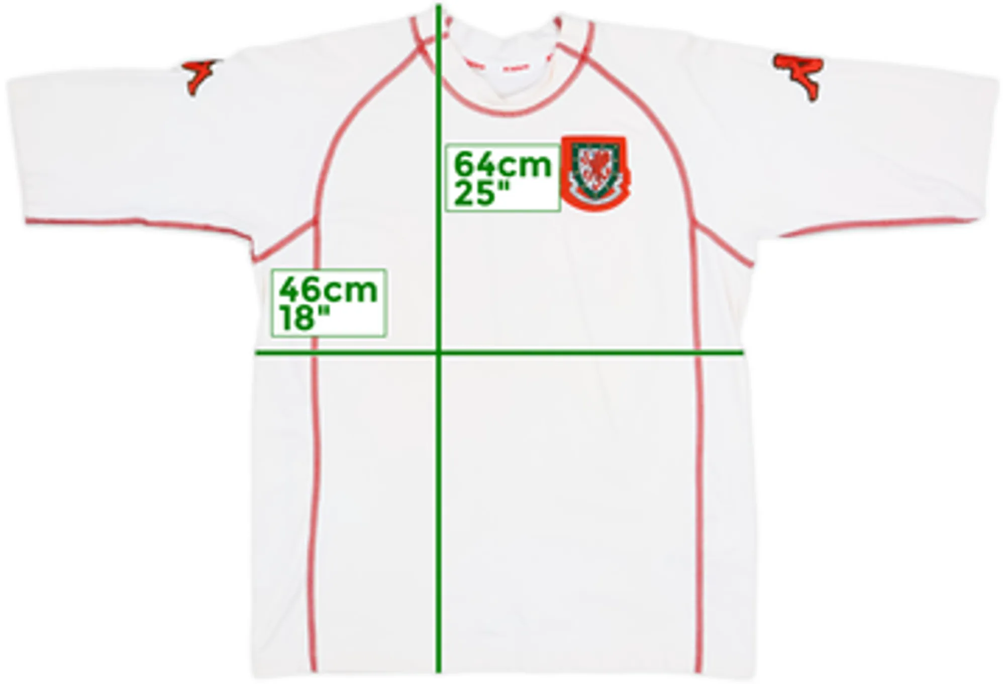 2000-01 Wales Away Shirt - 5/10 - (M)