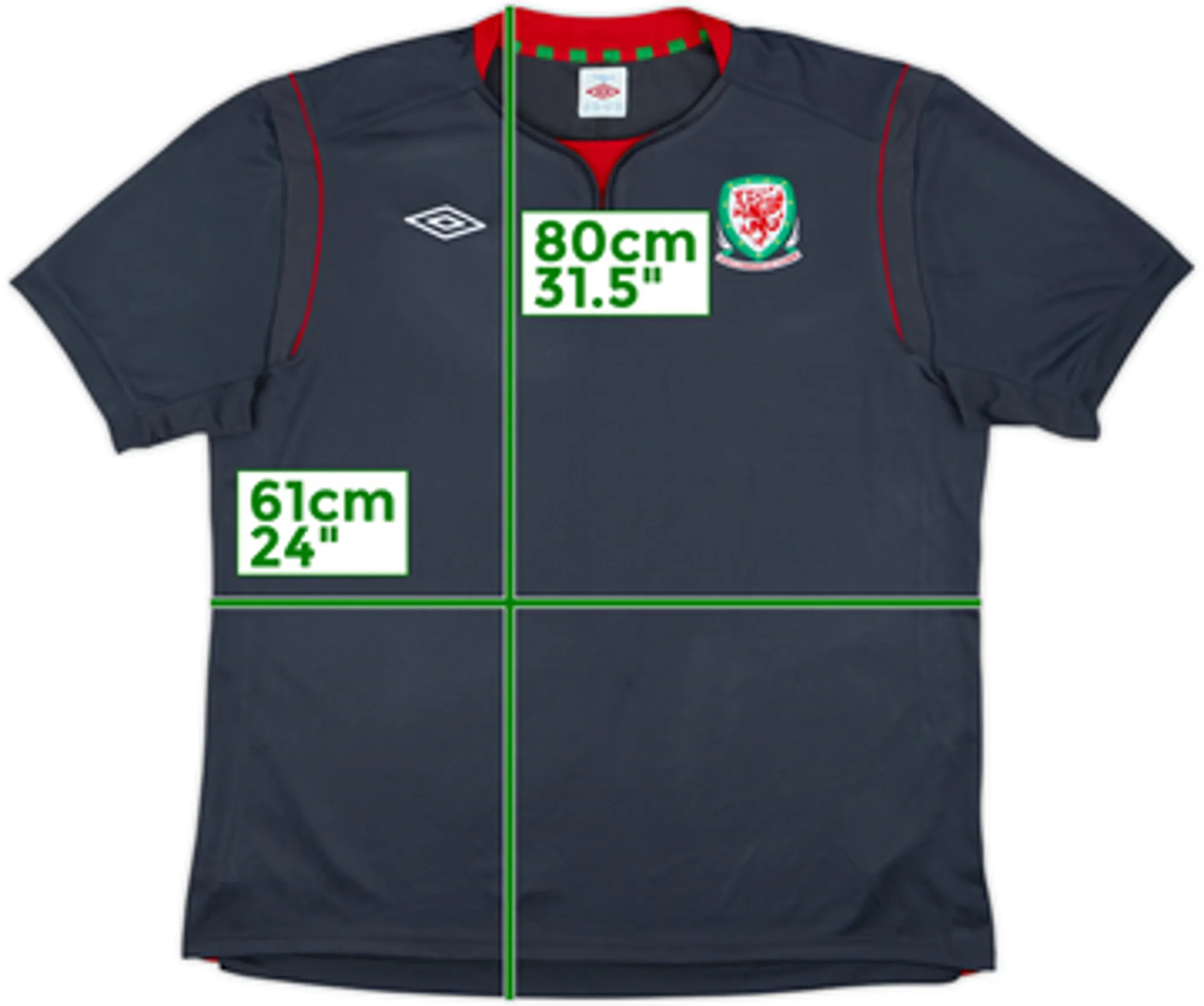 2011-12 Wales Away Shirt - 10/10 - (XXL)