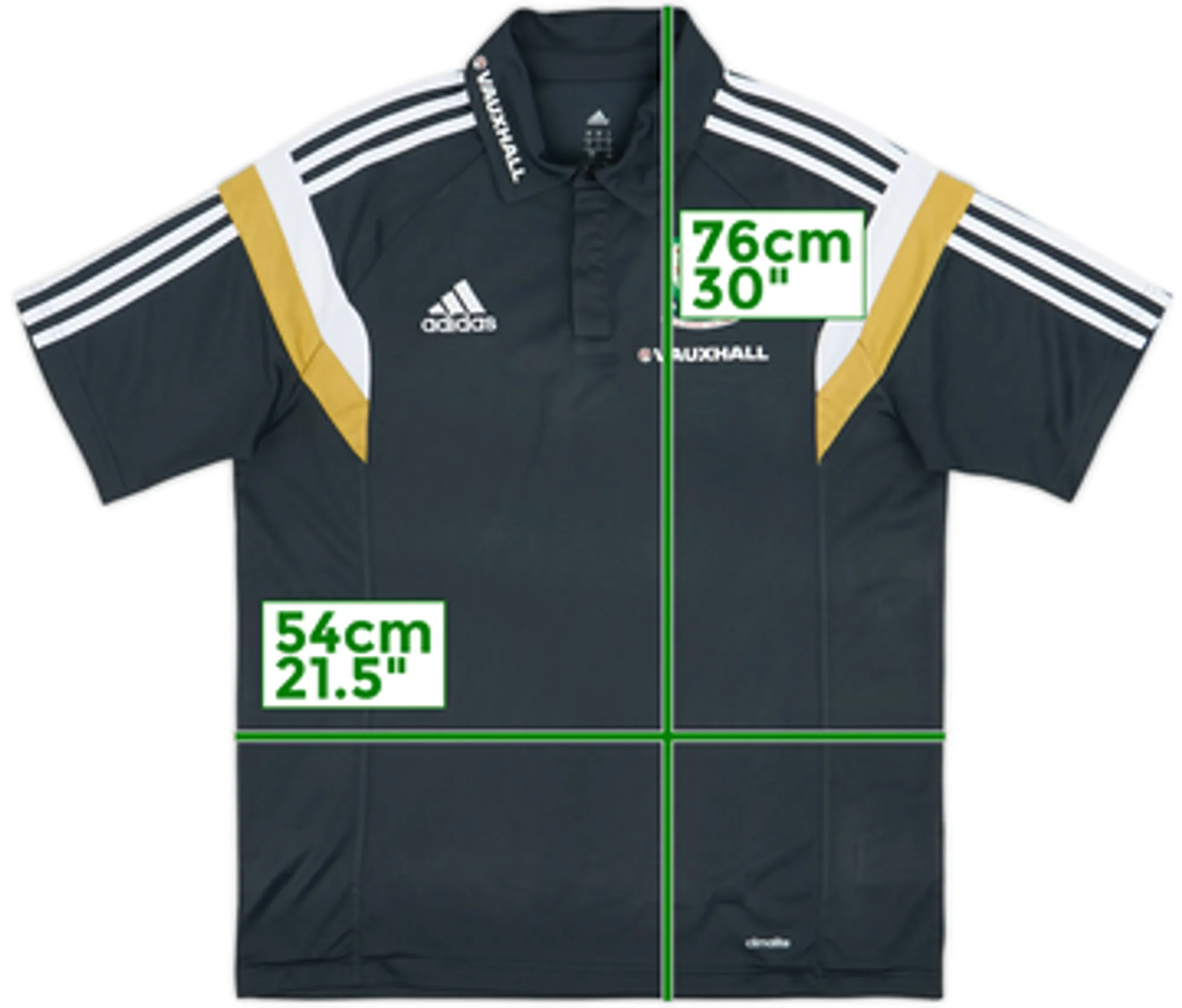 2014-15 Wales adidas Polo Shirt - 10/10 - (L)