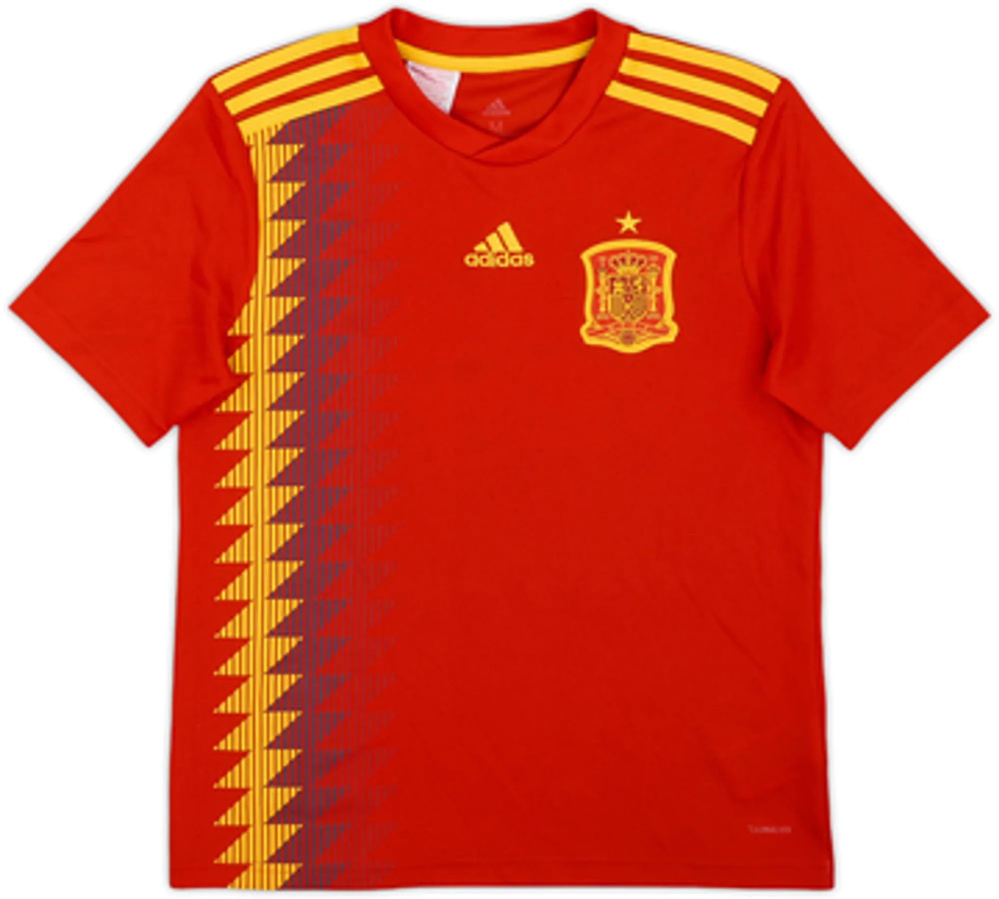 2018-19 Spain Home Shirt Koke #8 - 6/10 - (M.Boys)