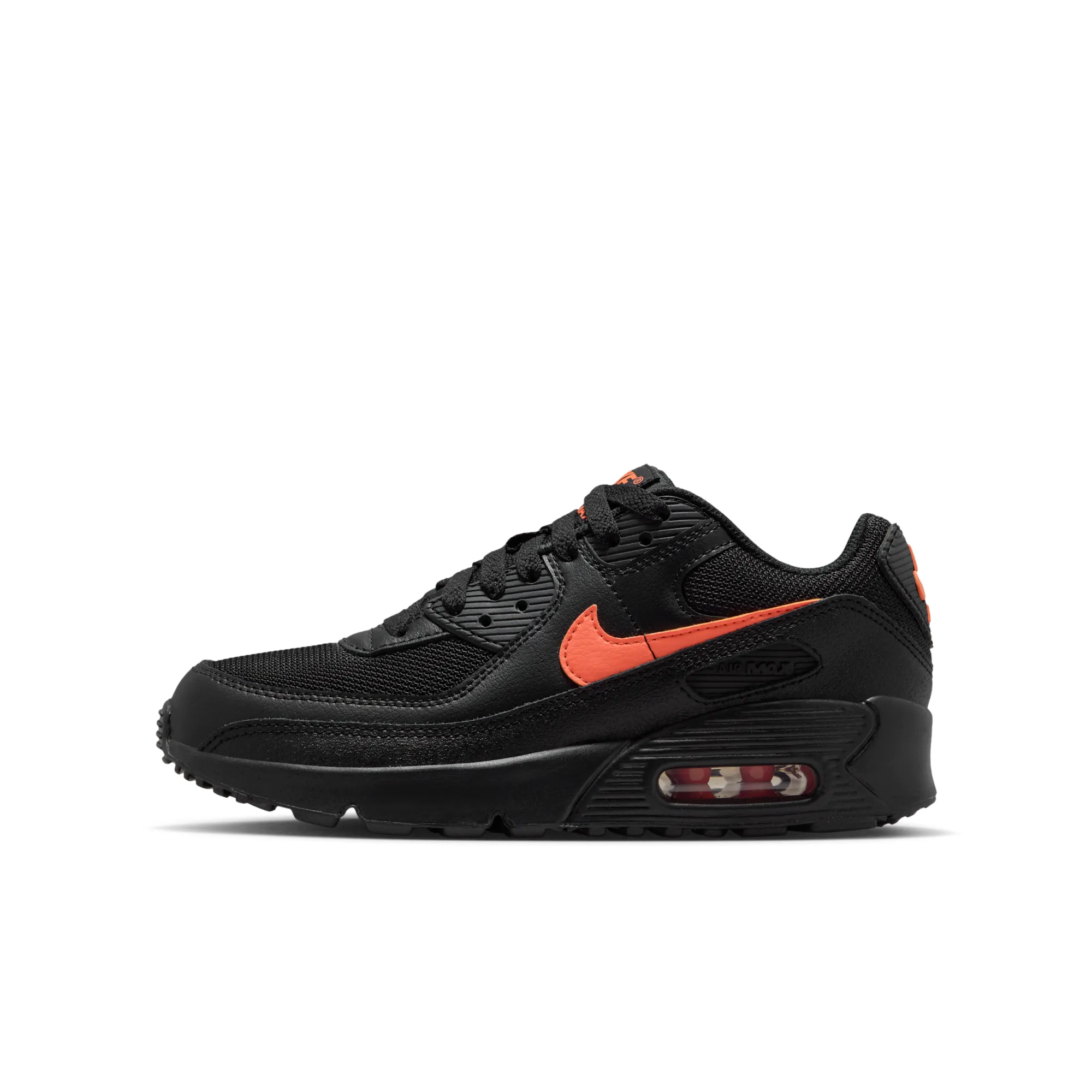 Nike Air Max 90 Older Kids' Shoe - Black