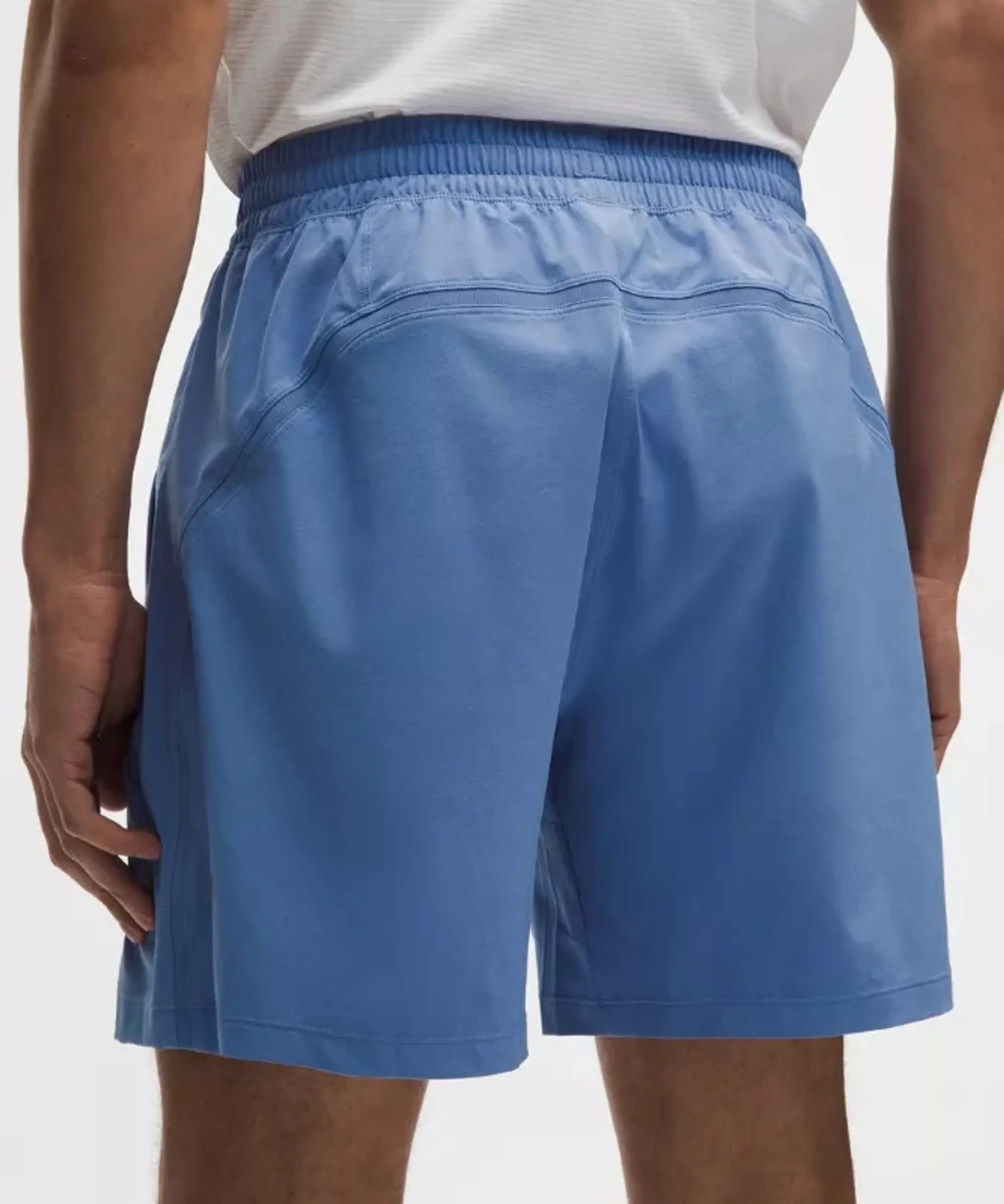 lululemon – Men's Pace Breaker Linerless Shorts – 7" – Color Blue – Size Medium