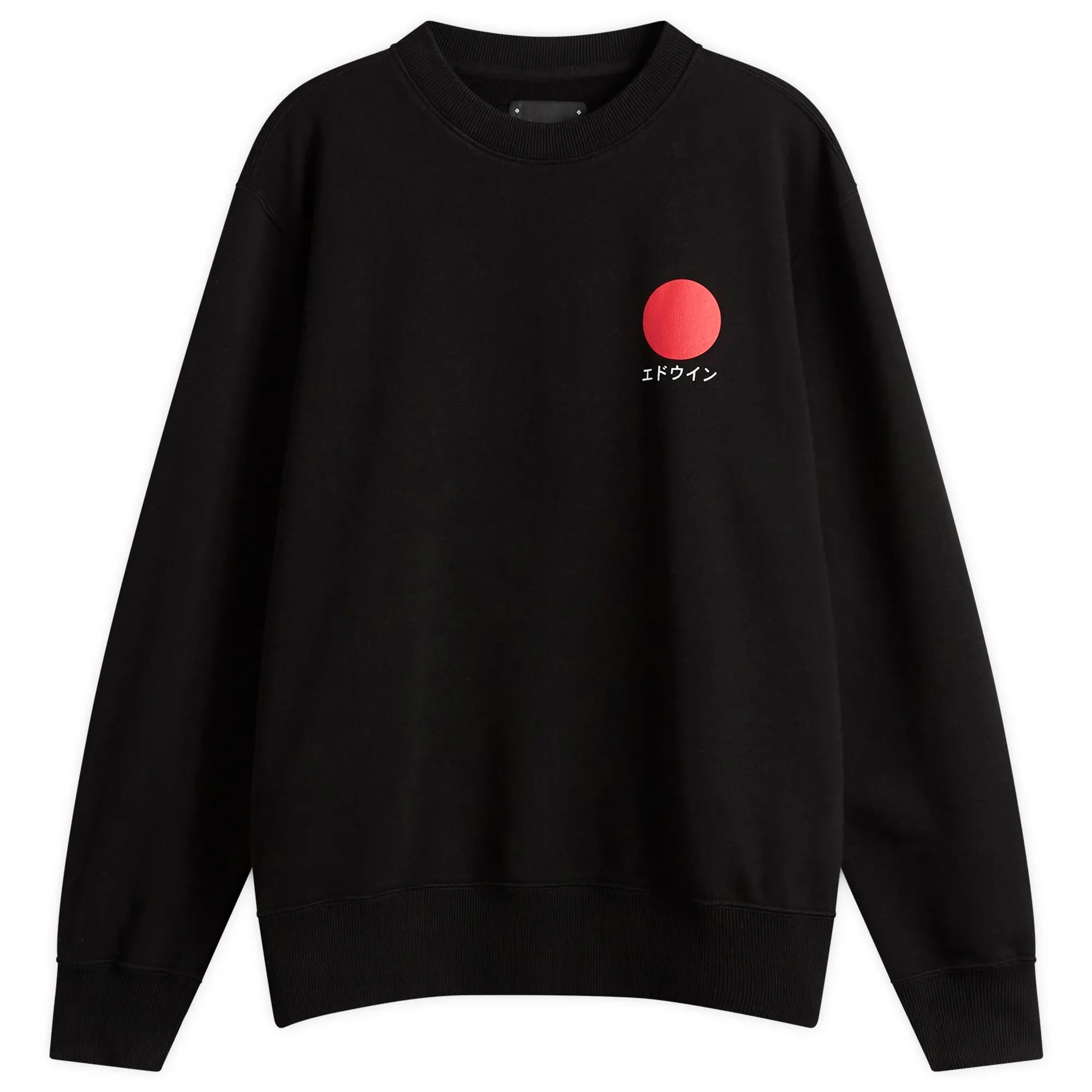 Edwin Men's Japanese Sun Sweat Black