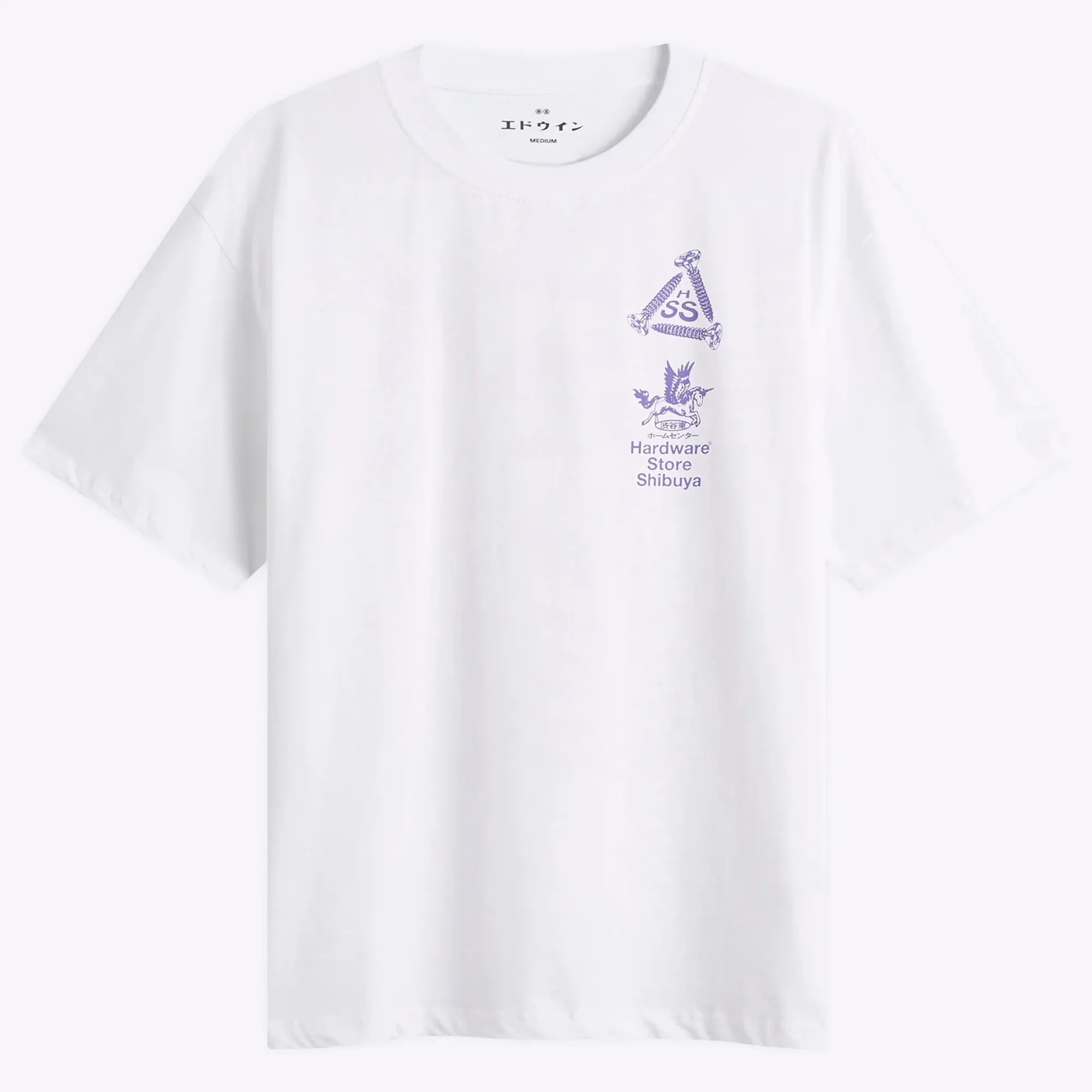 Edwin Men's Hardware Store Shibuya TS White