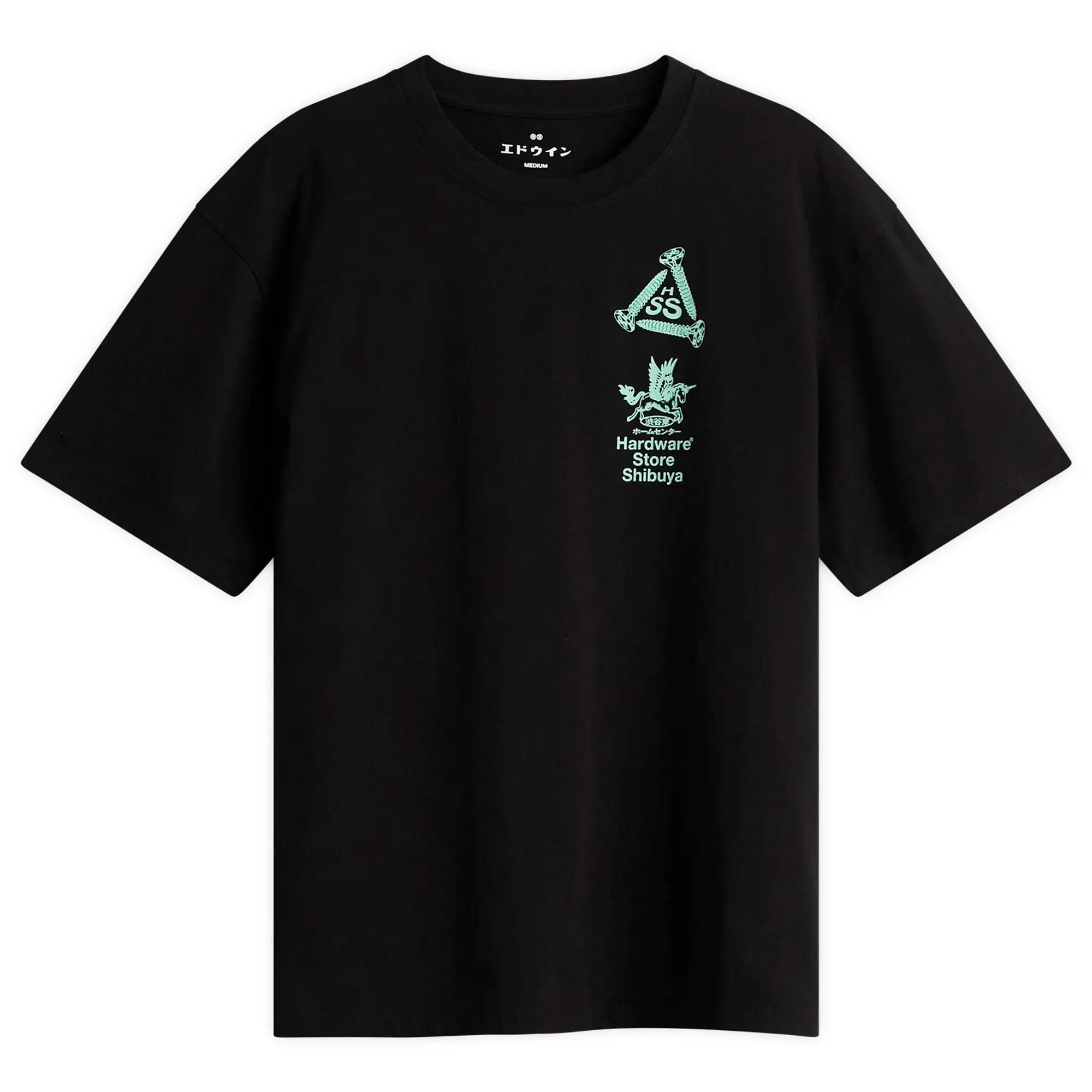 Edwin Men's Hardware Store Shibuya TS Black