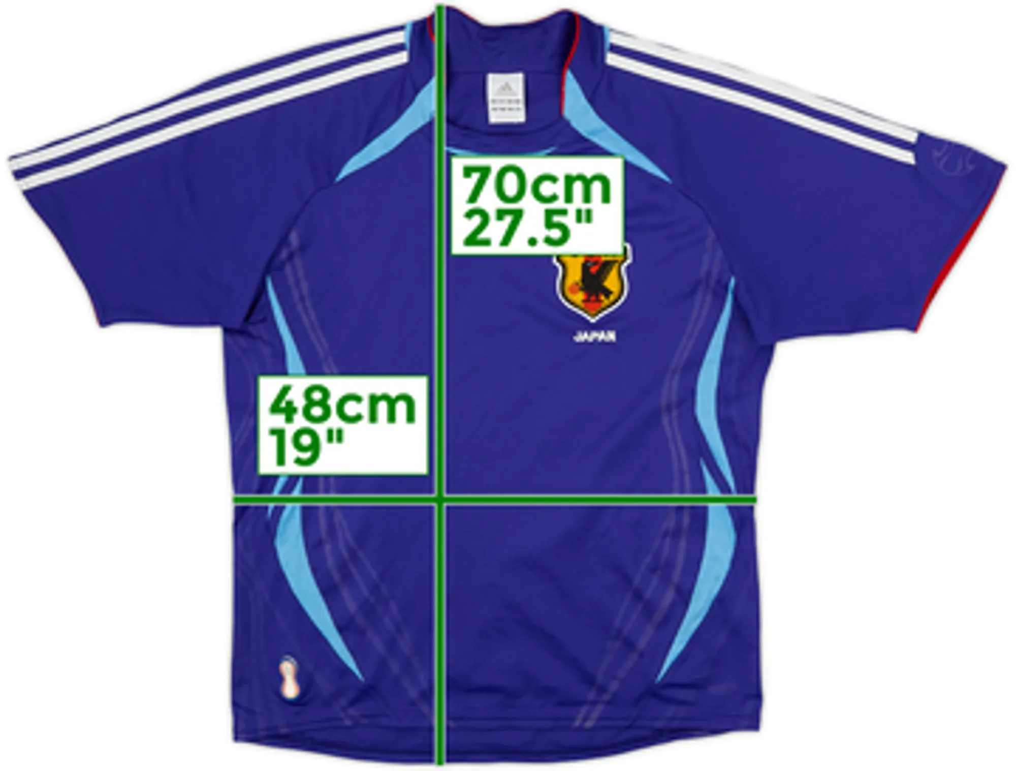 2006-08 Japan Home Shirt - 5/10 - (XXL)