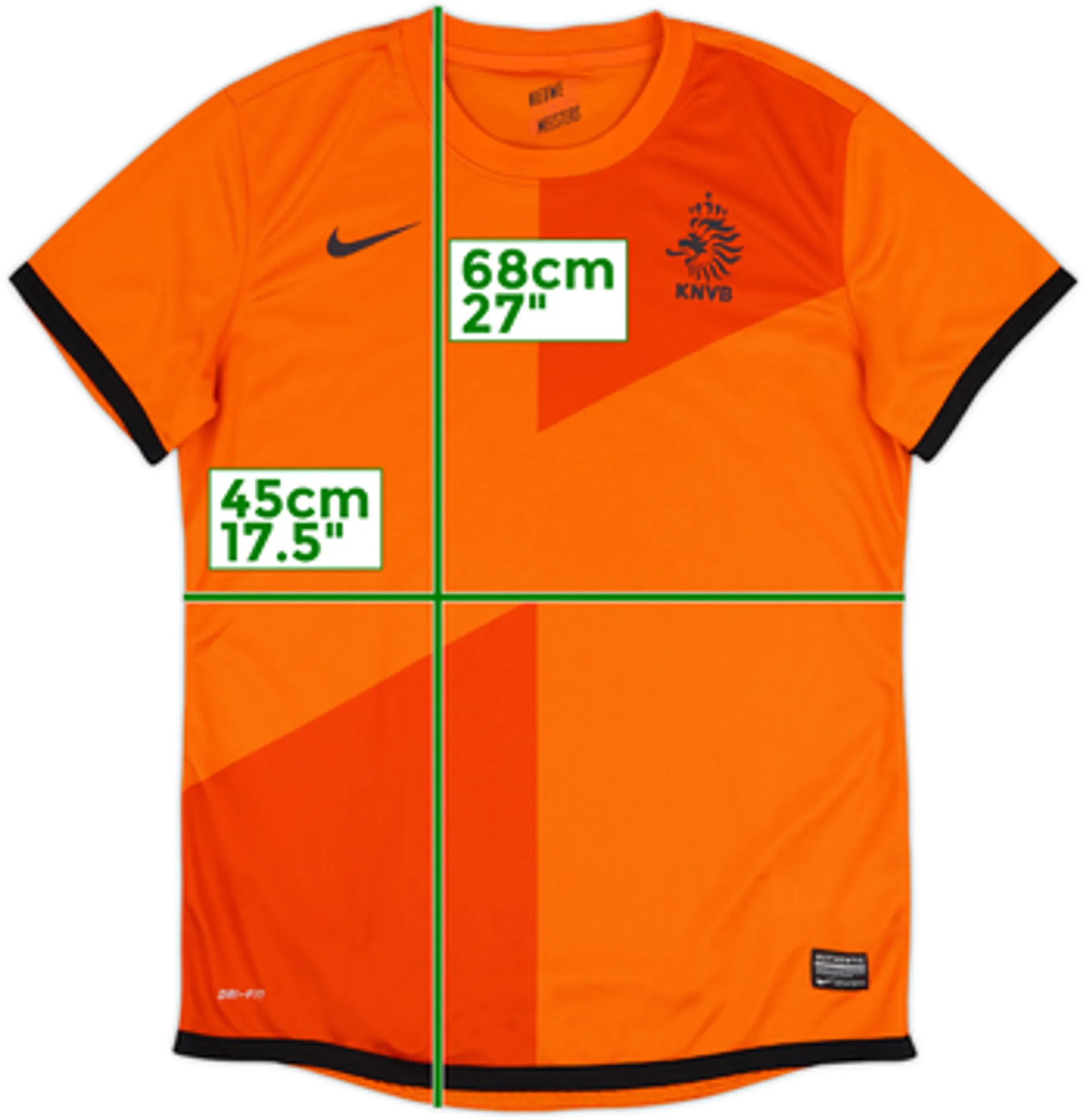 2012-13 Netherlands Home Shirt - 10/10 - (Women's M)