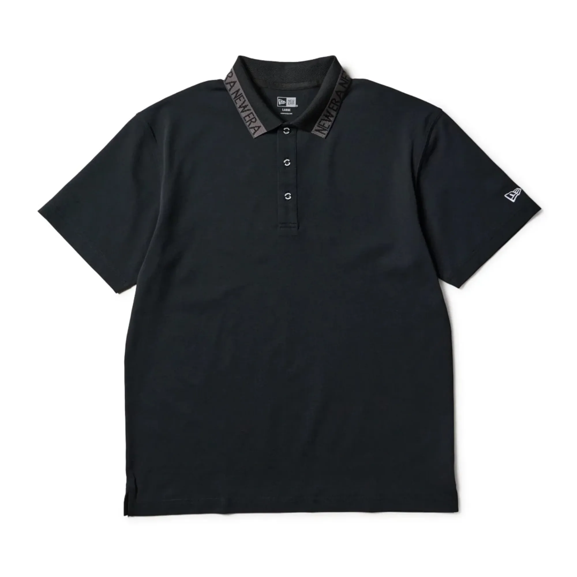 New Era Kanoko Black Polo T-Shirt adult unisex