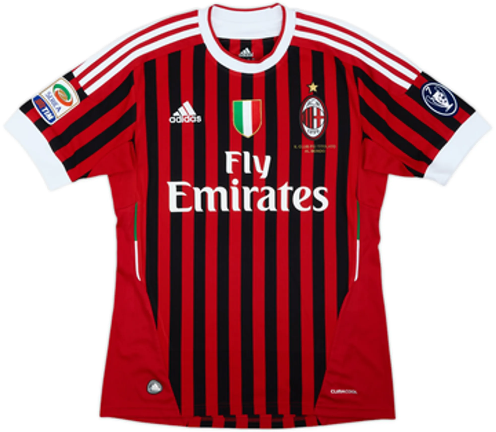 2011-12 AC Milan Home Shirt Prince #27 - 6/10 - (S)