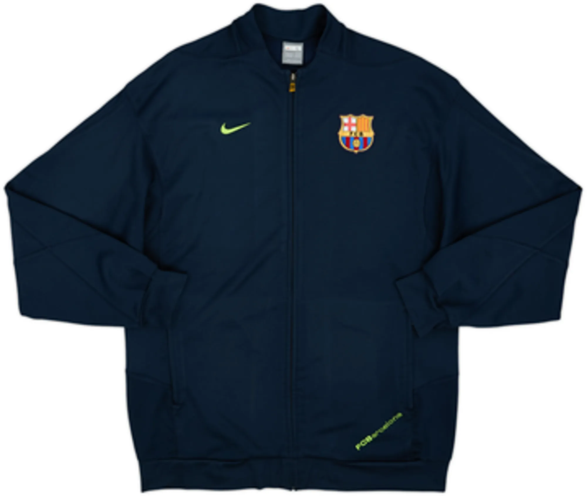 2007-08 Barcelona Nike Tracksuit - 8/10 - (L)