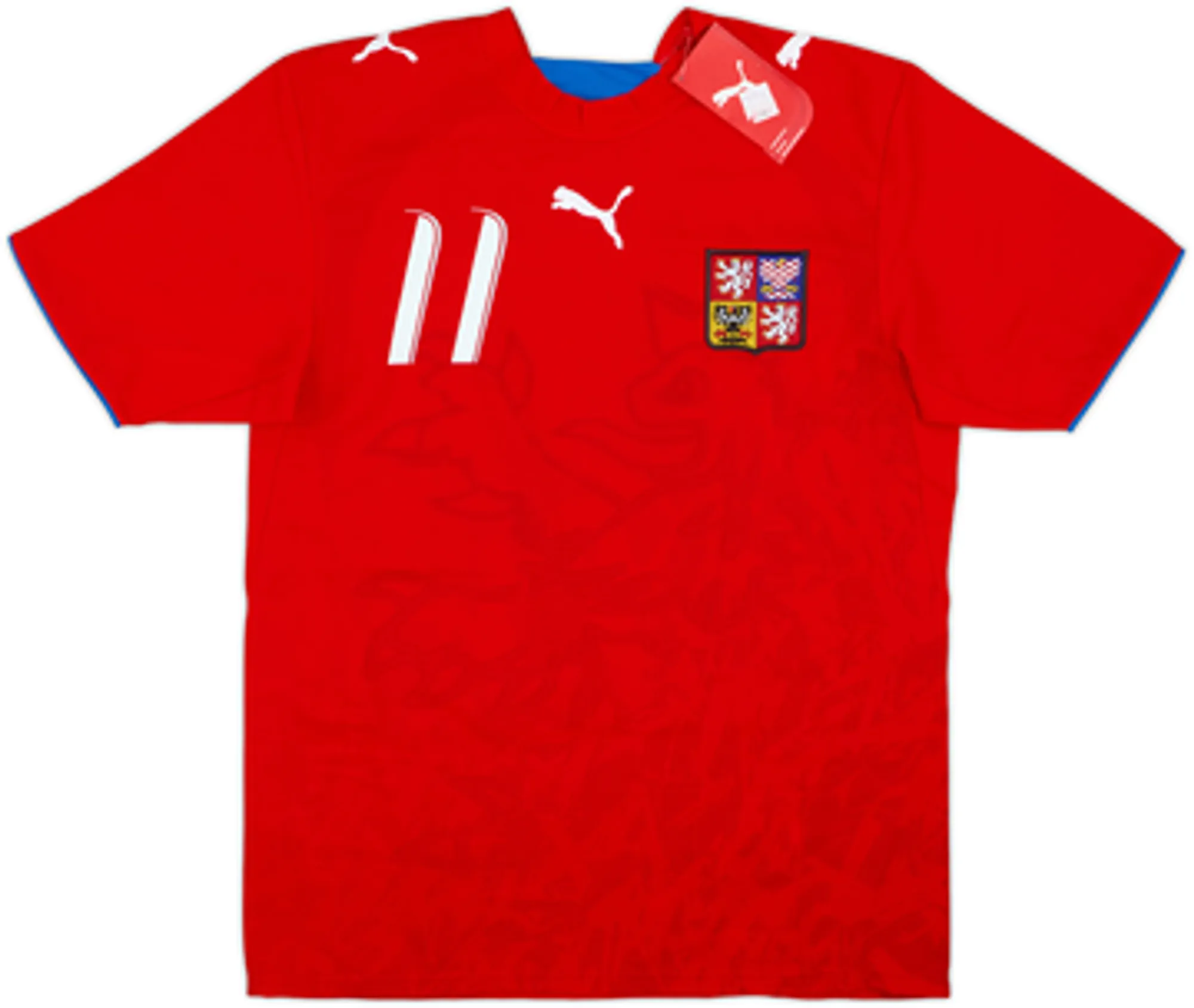 2006-08 Czech Republic Home Shirt Nedved #11 (S)