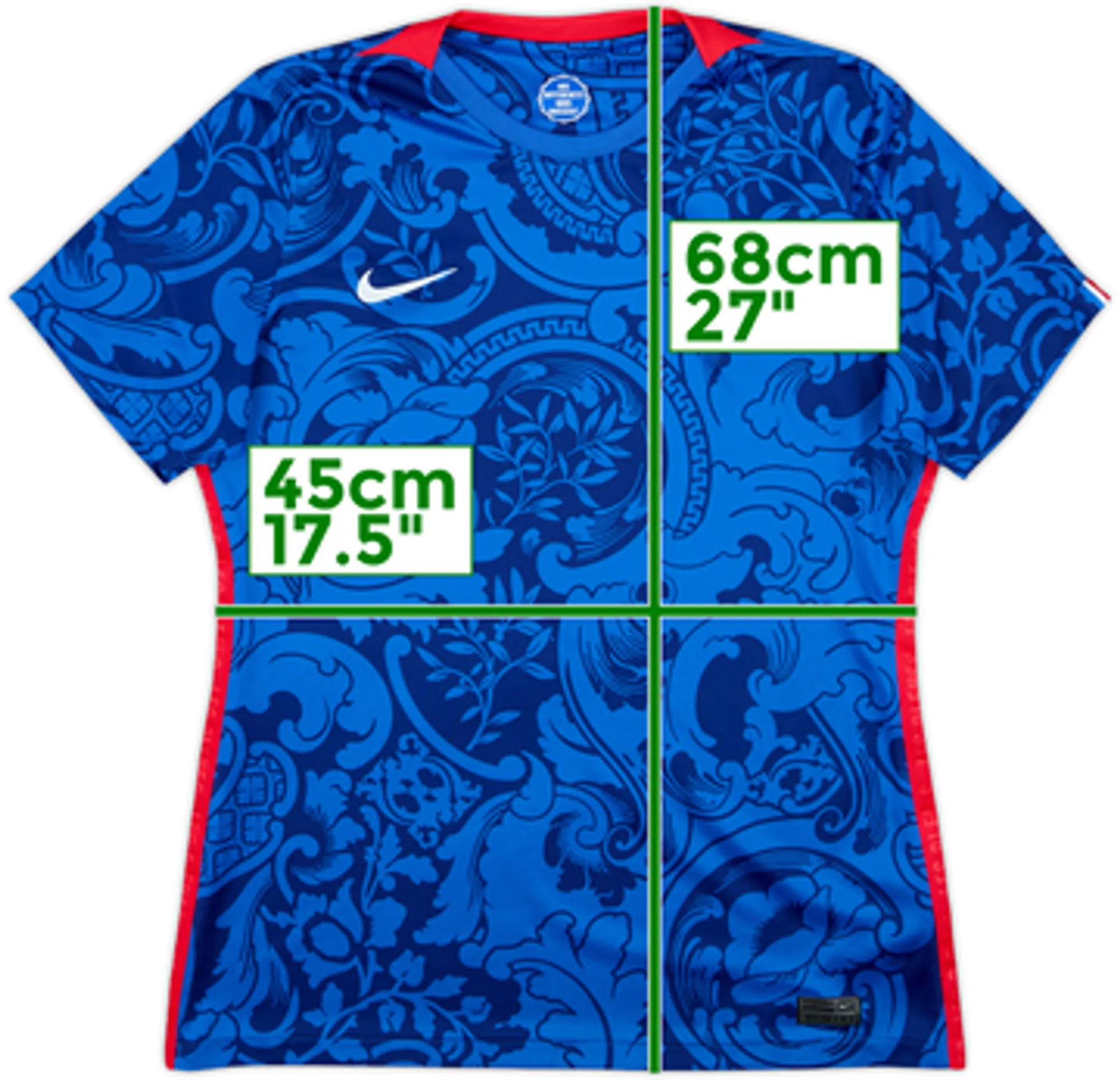 2022-23 France Women's Home Shirt - 9/10 - (Women's XL)