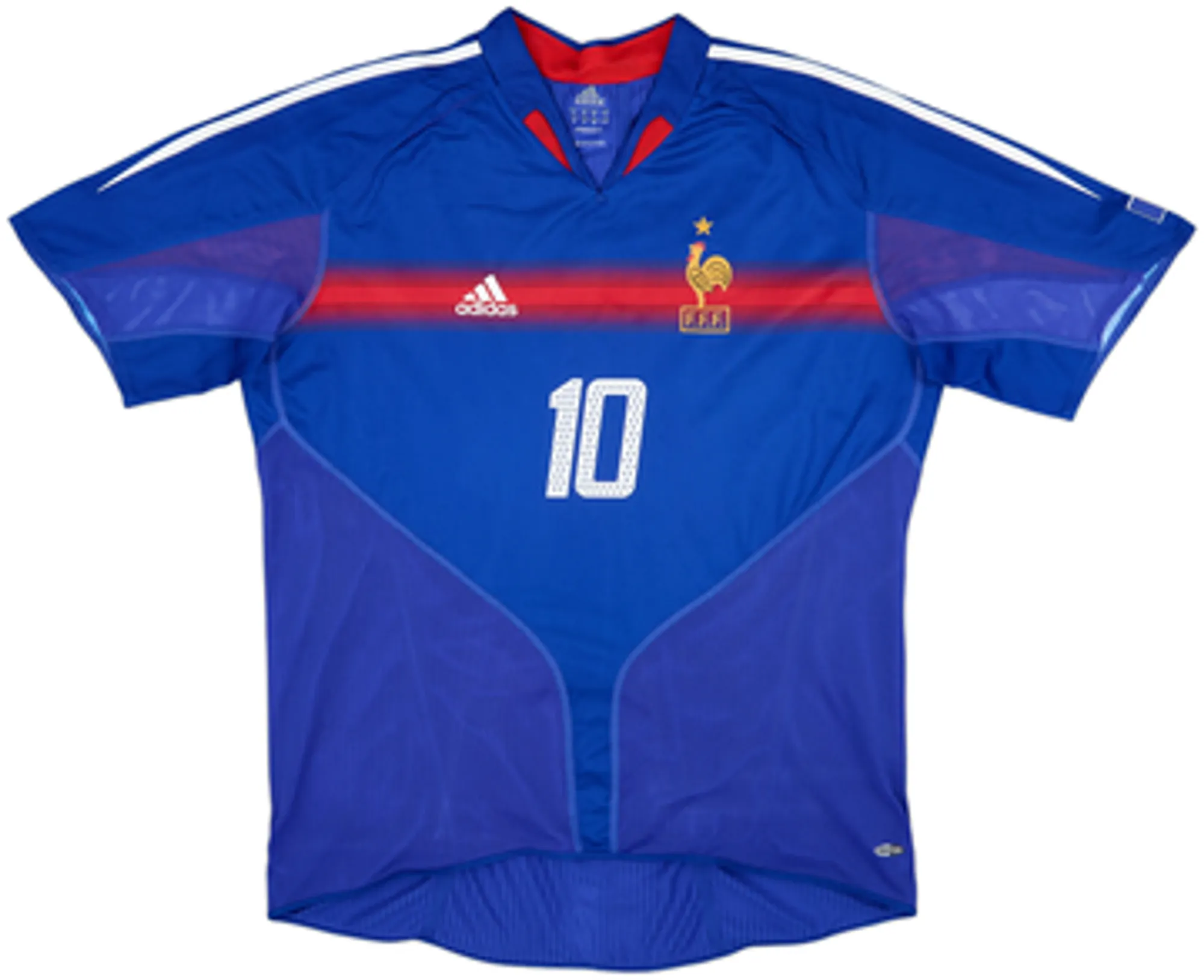 2004-06 France Player Issue Home Shirt Zidane #10 - 5/10 - (XL)