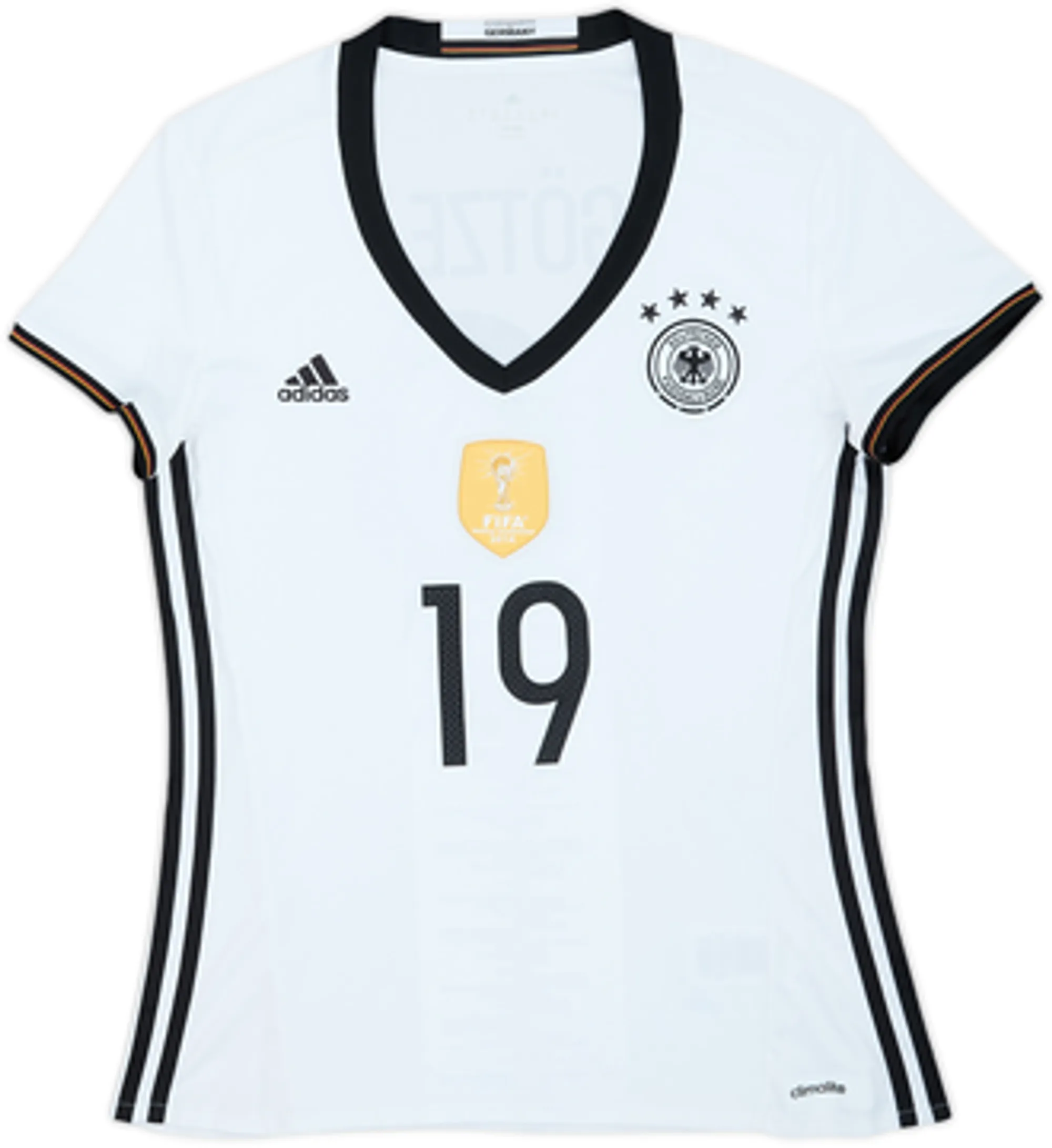 2015-16 Germany Home Shirt Gotze #19 - 8/10 - (Women's M)