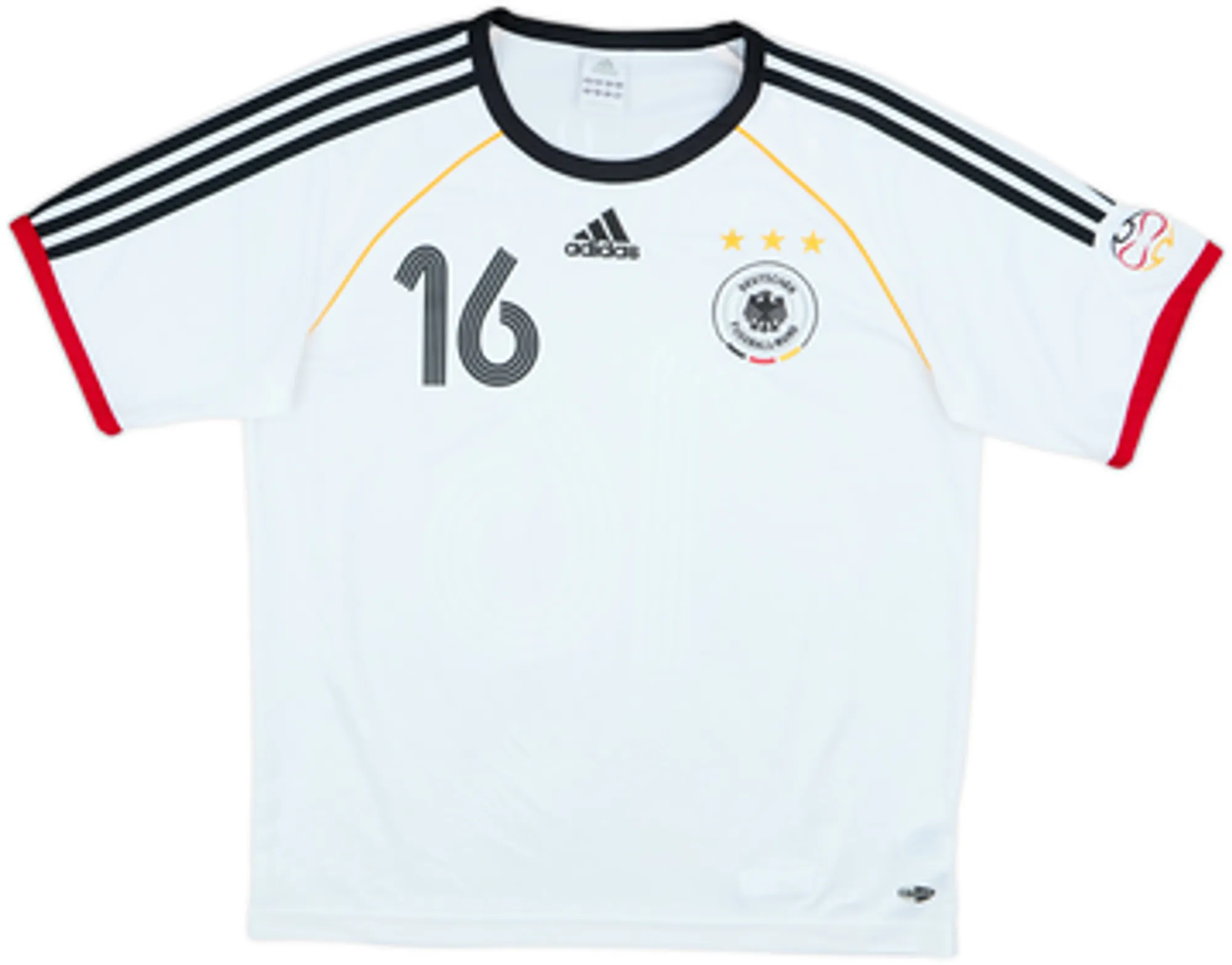 2005-07 Germany Basic Home Shirt Lahm #16EXL