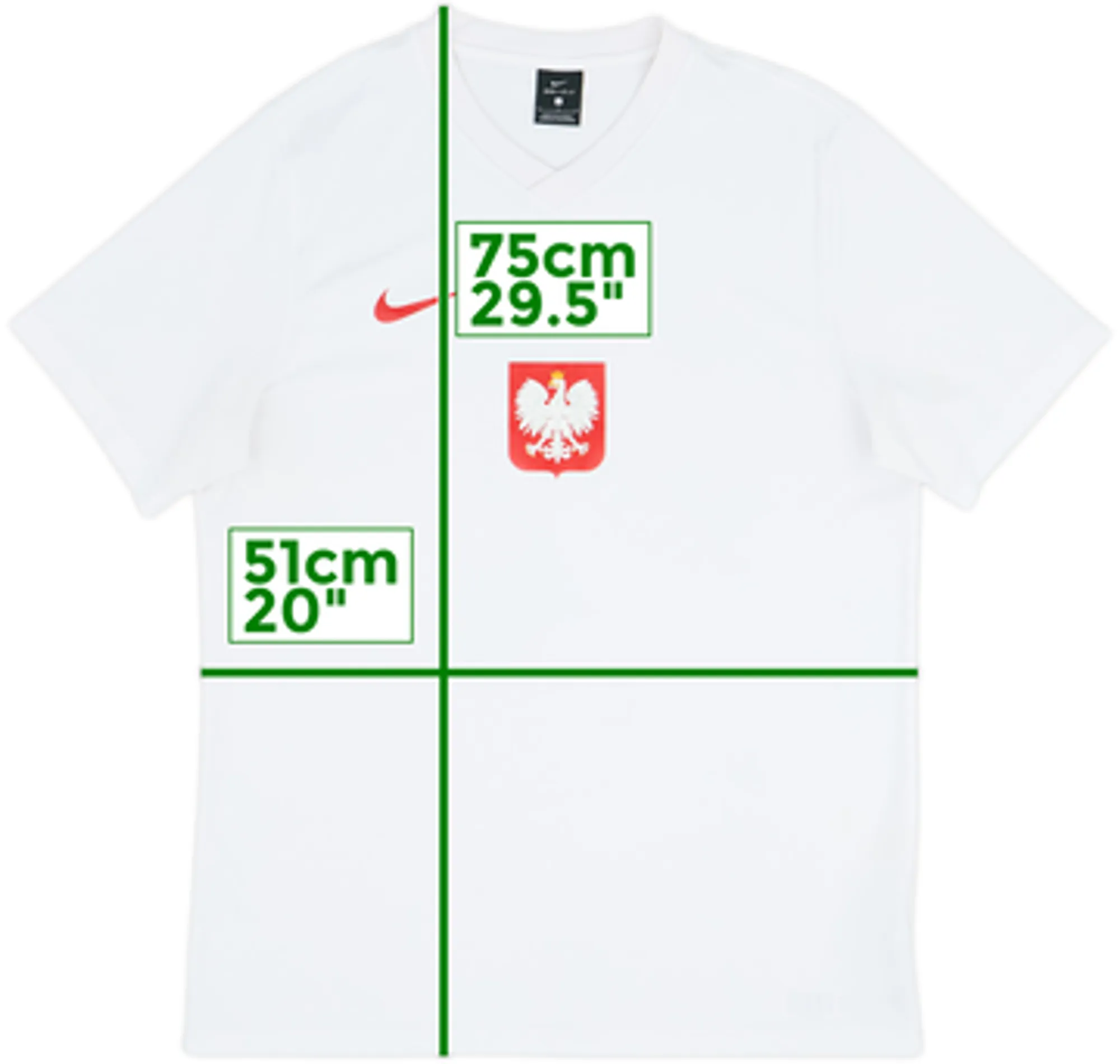 2020-21 Poland Basic Home Shirt - 8/10 - (L)