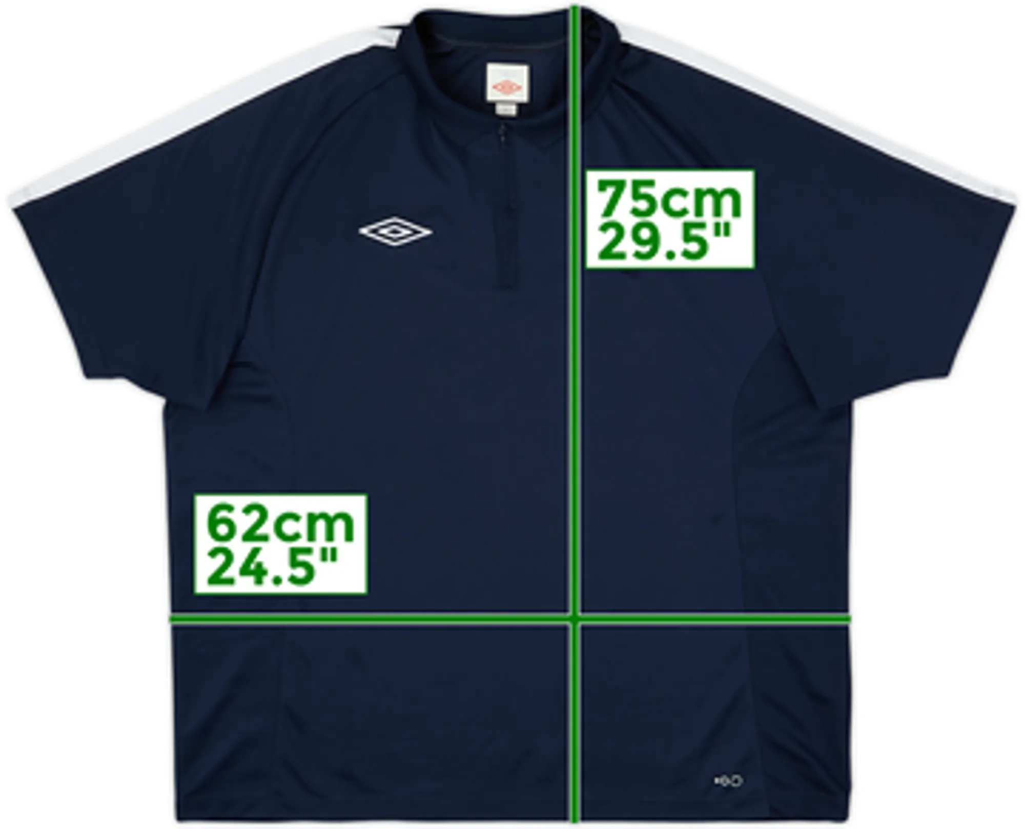 2010-11 Northern Ireland Umbro 1/4 Zip Polo Shirt - 10/10 - (XL)
