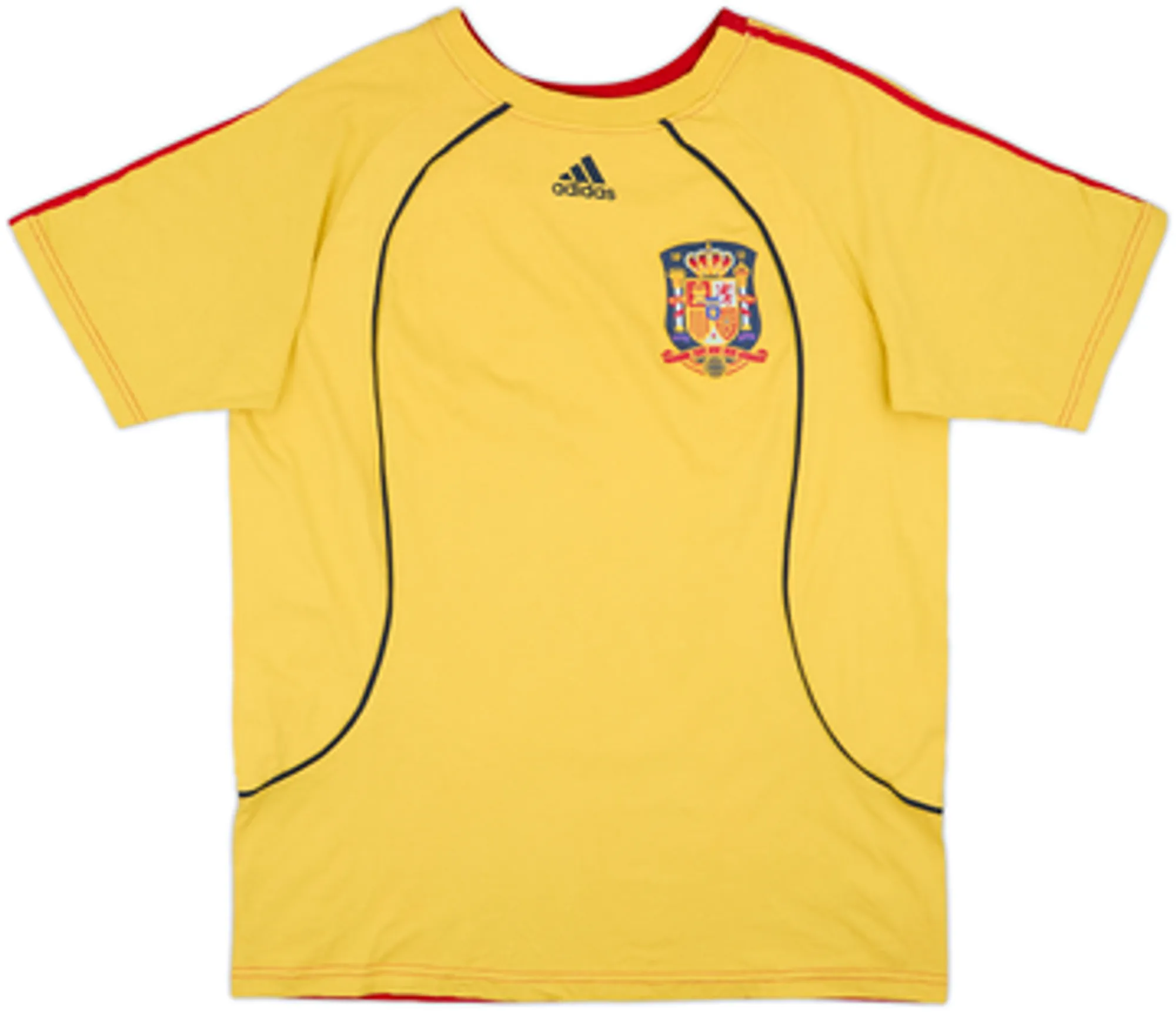 2007-09 Spain adidas Cotton Tee - 8/10 - (L)