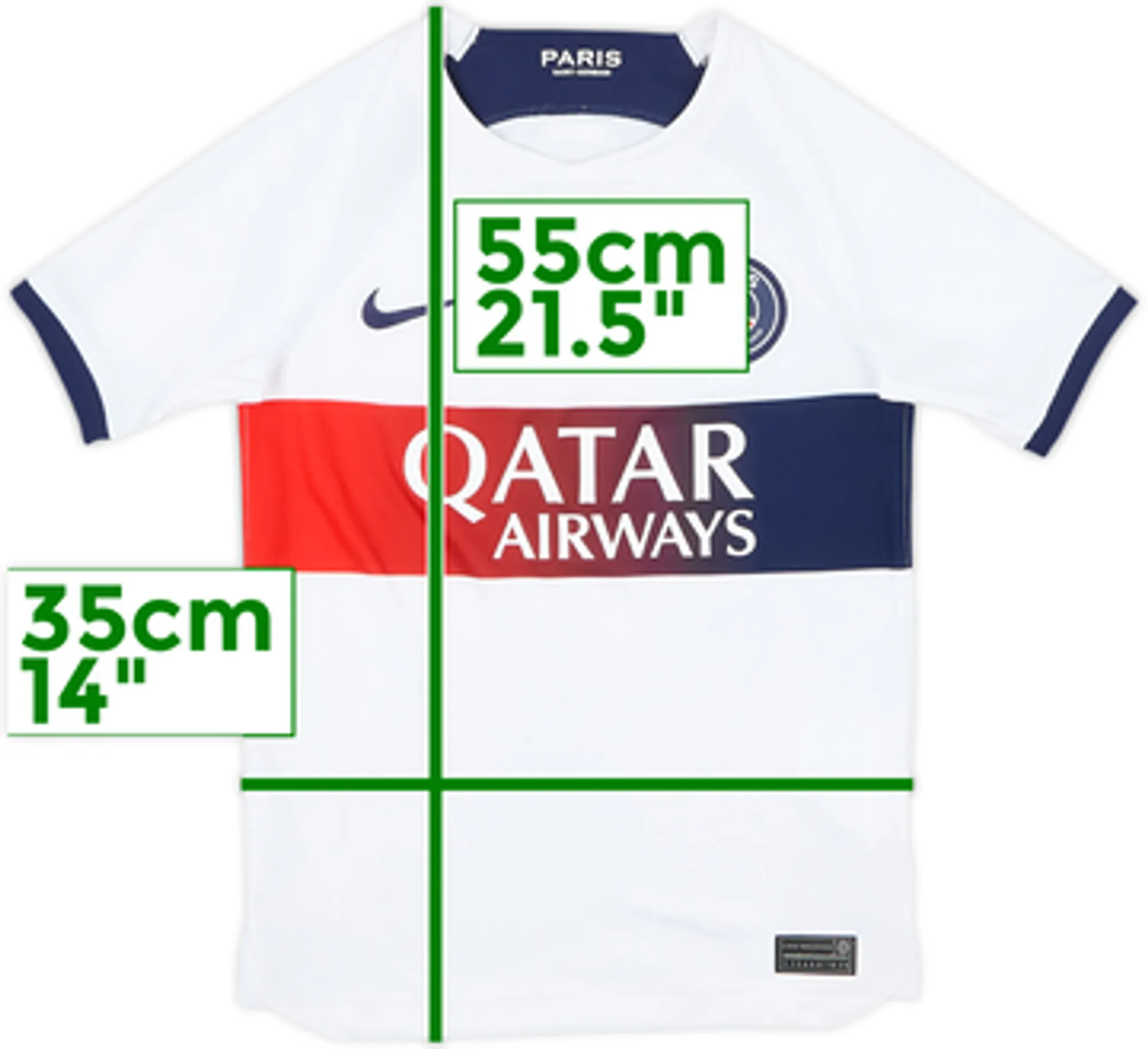 2023-24 Paris Saint-Germain Away Shirt - 10/10 - (7-8 Years)