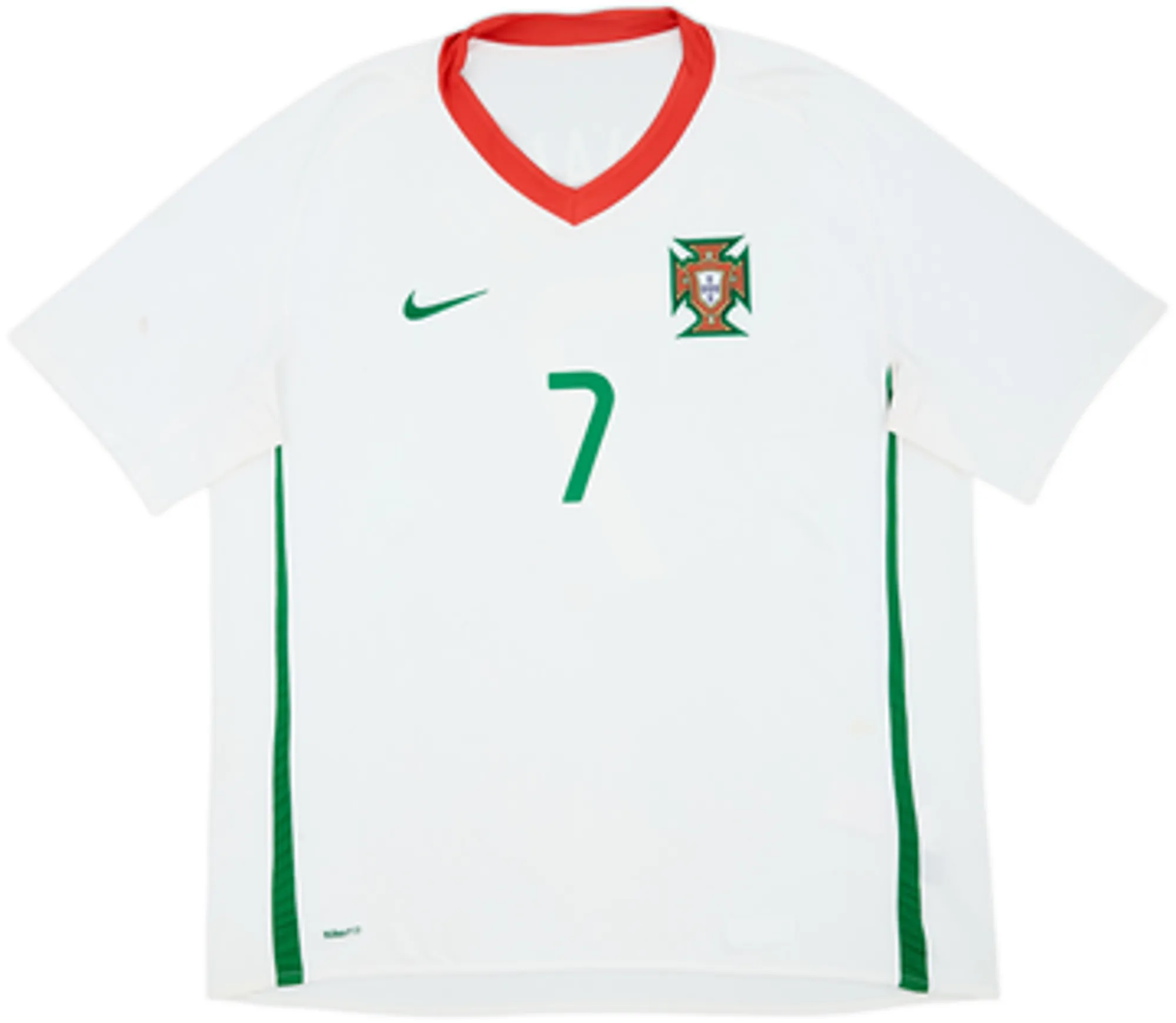 2008-10 Portugal Away Shirt Ronaldo #7 - 6/10 - (XXL)