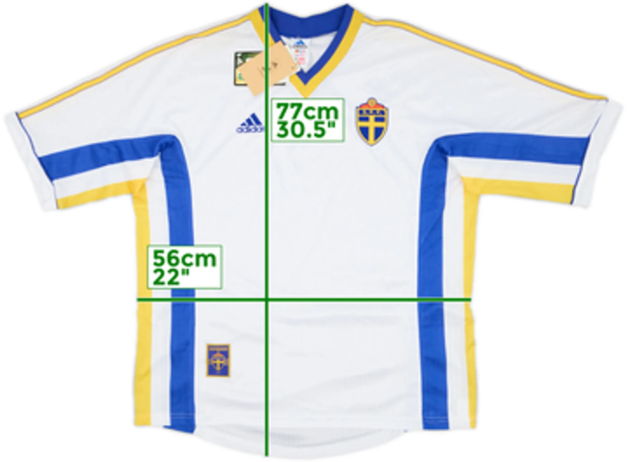 1998-00 Sweden Away Shirt (L)