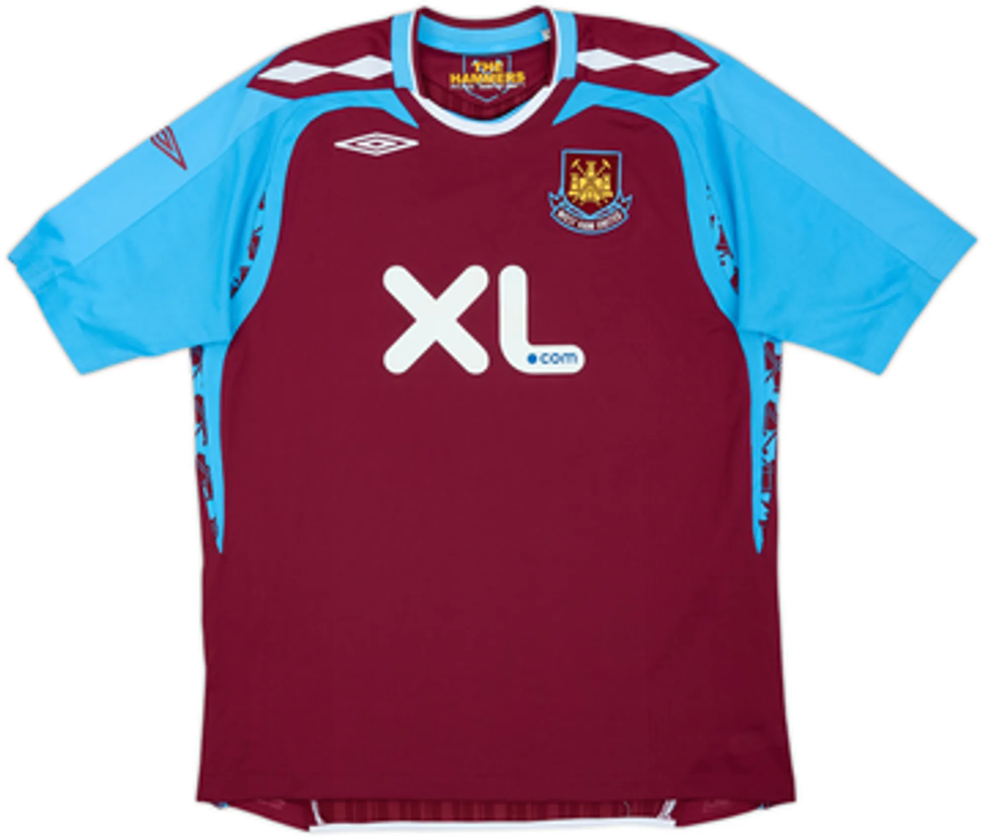 2007-08 West Ham Home Shirt Noble #16 - 6/10 - (L)