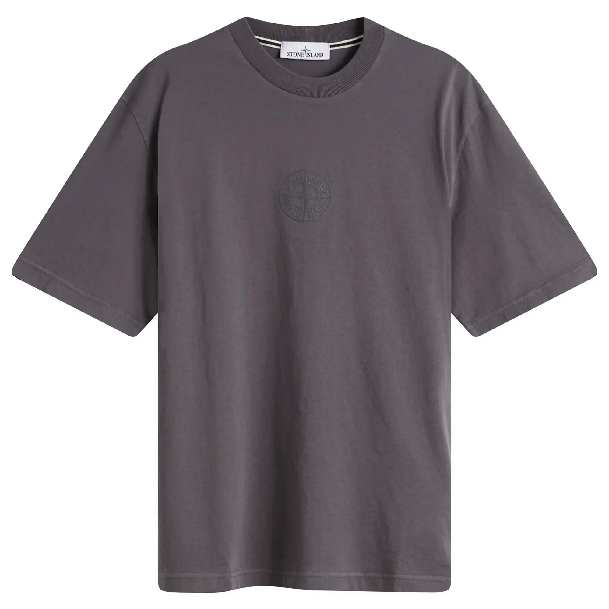 Stone Island Men's Camo Compass T-Shirt Blue Grey