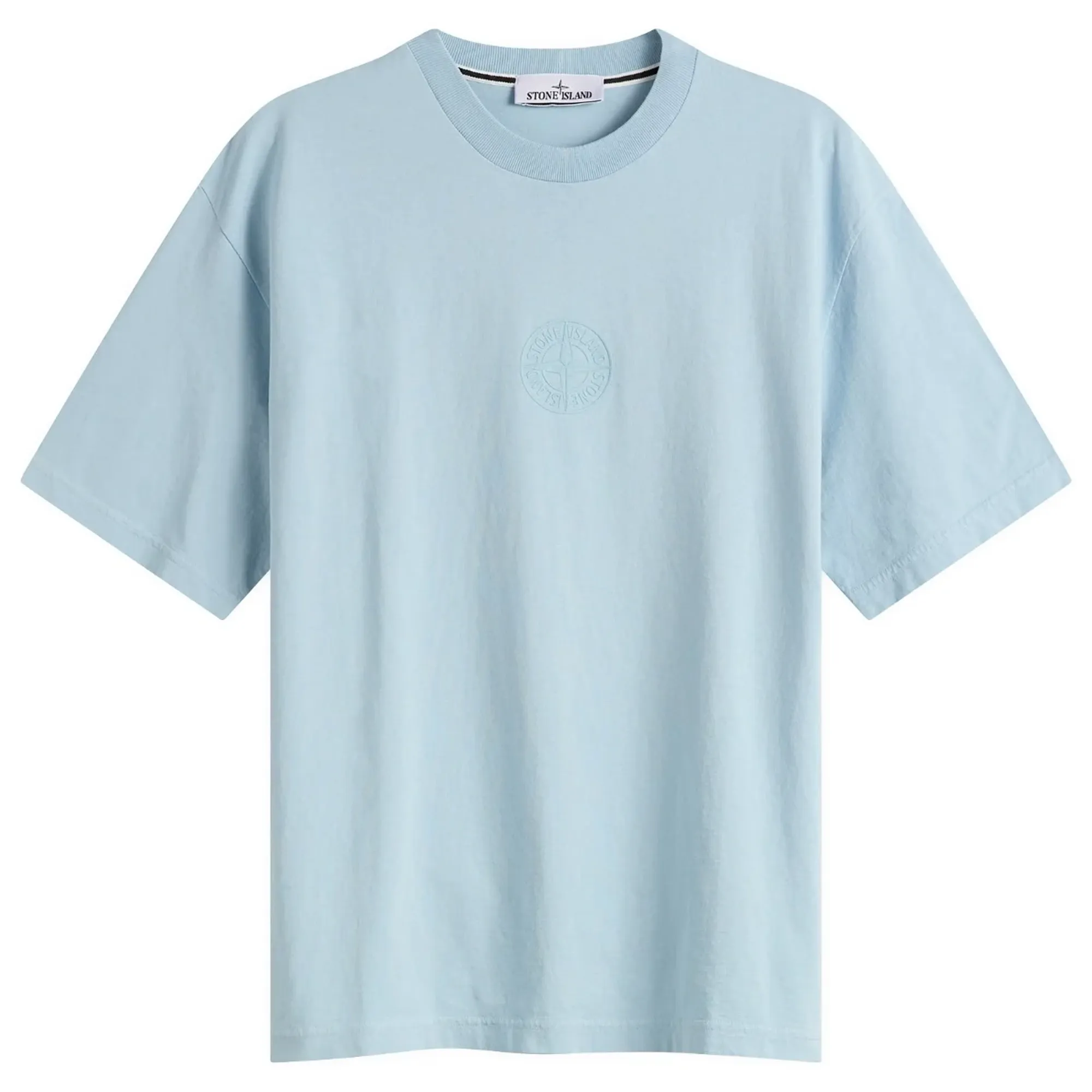 Stone Island Men's Camo Compass T-Shirt Dust Blue